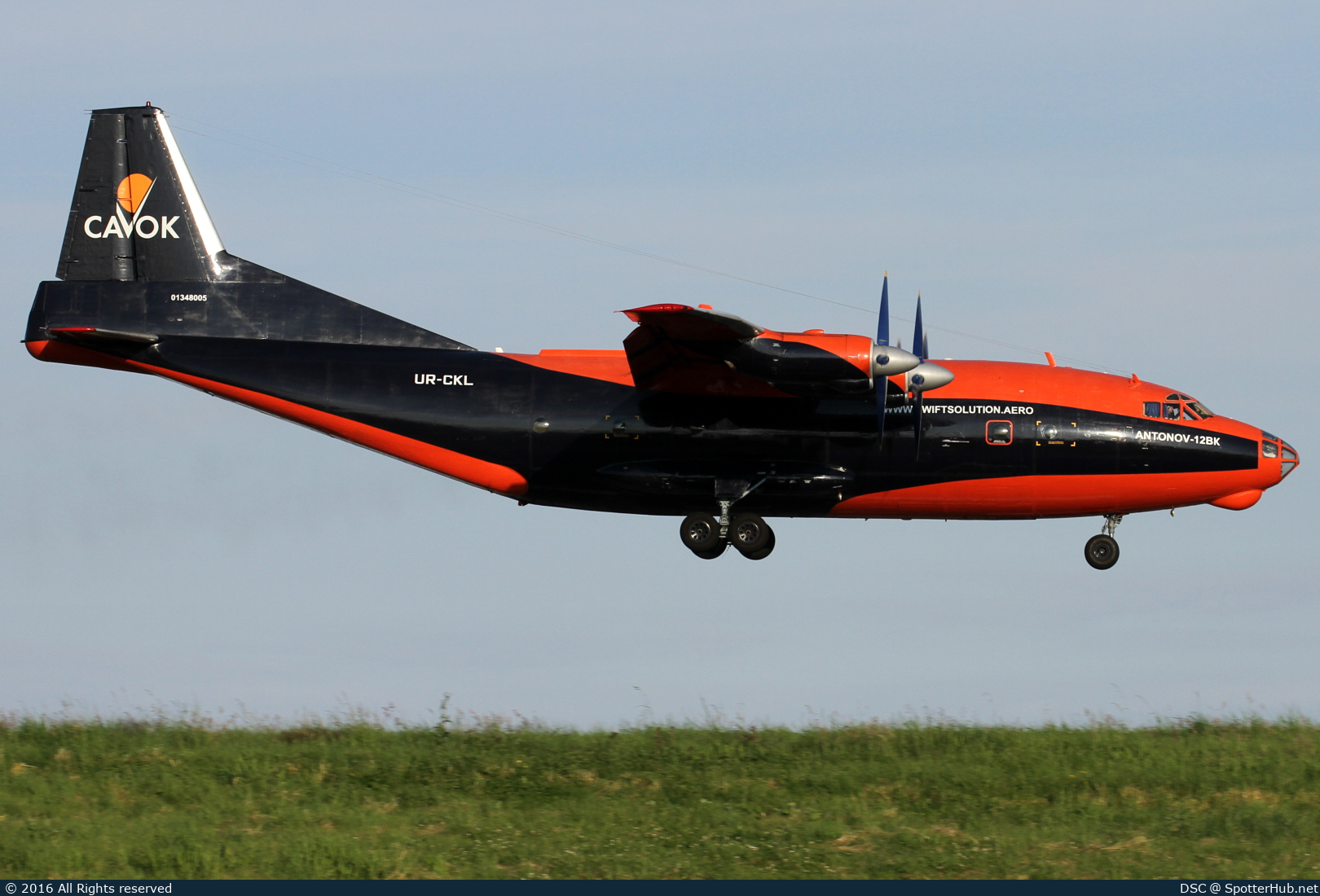 Photo of UR-CKL - Antonov An-12BK operated by Cavok Air