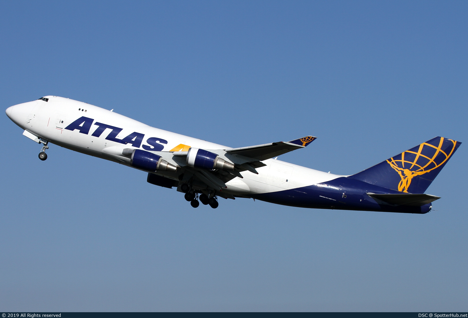 Photo of N412MC - Boeing 747-47UF operated by Atlas Air