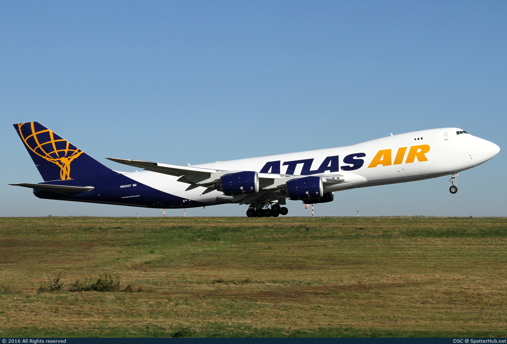 Photo of N855GT - Boeing 747-87UF operated by Atlas Air