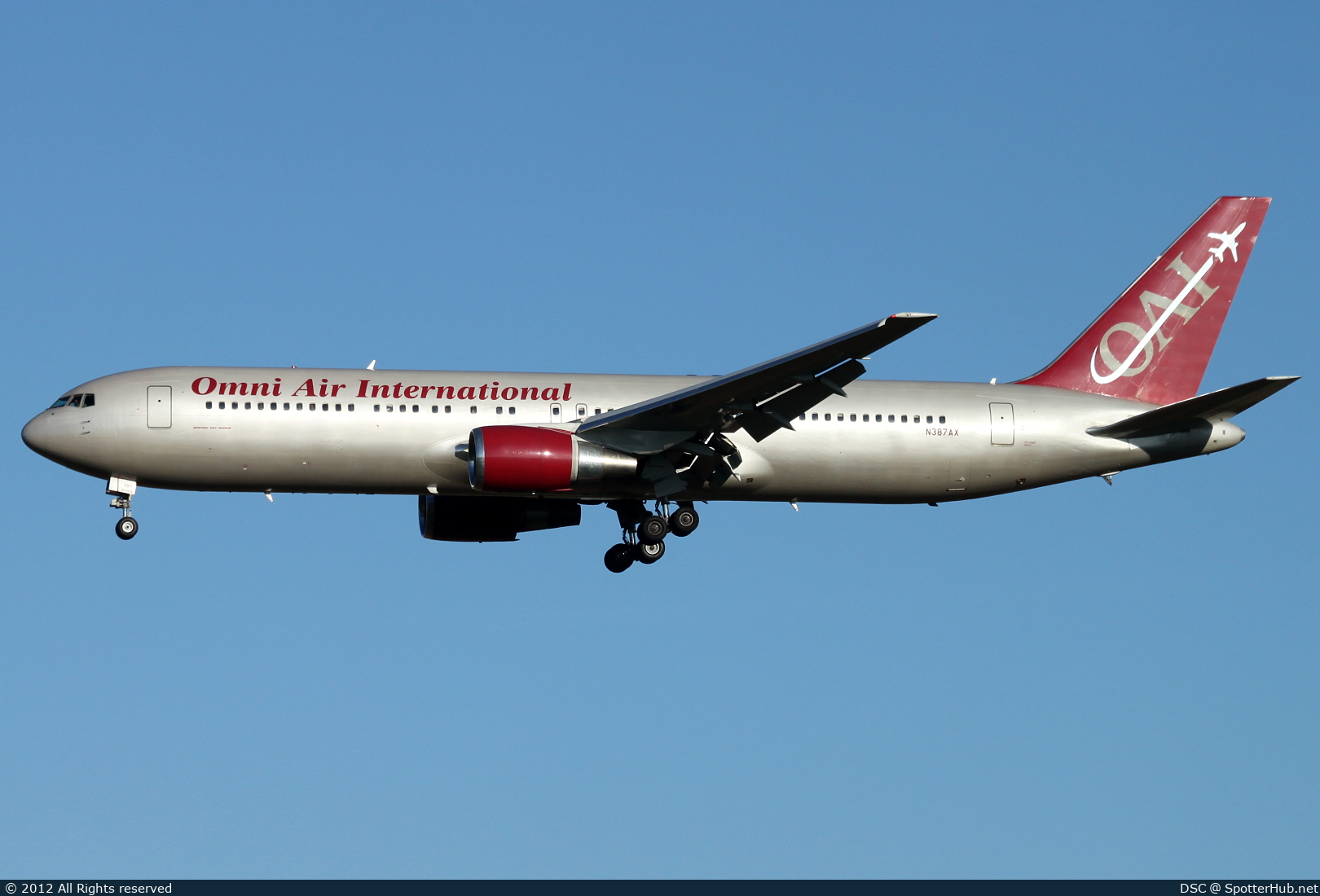 Photo of N387AX - Boeing 767-319(ER) operated by Omni Air International