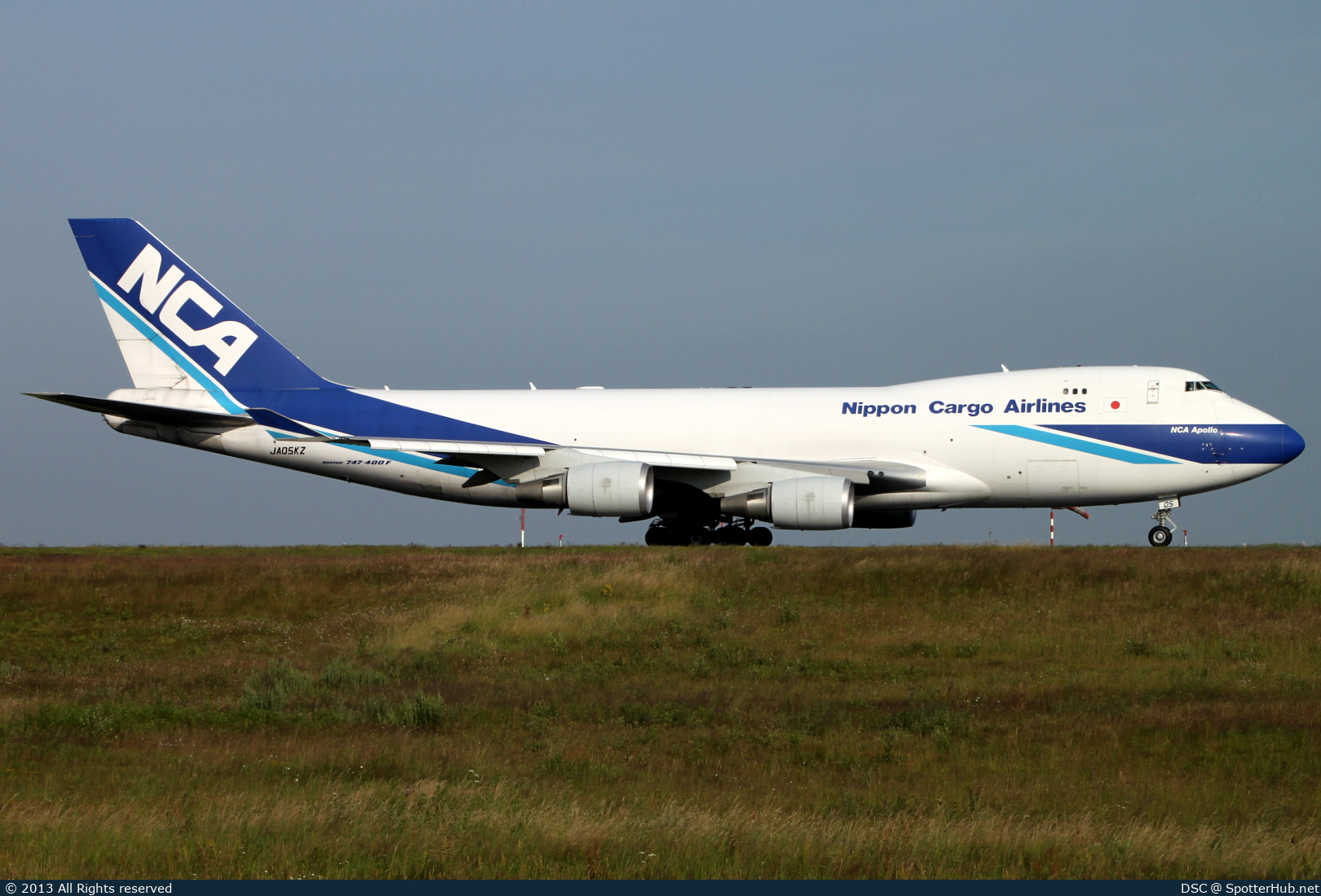Photo of JA05KZ - Boeing 747-4KZF operated by Nippon Cargo Airlines