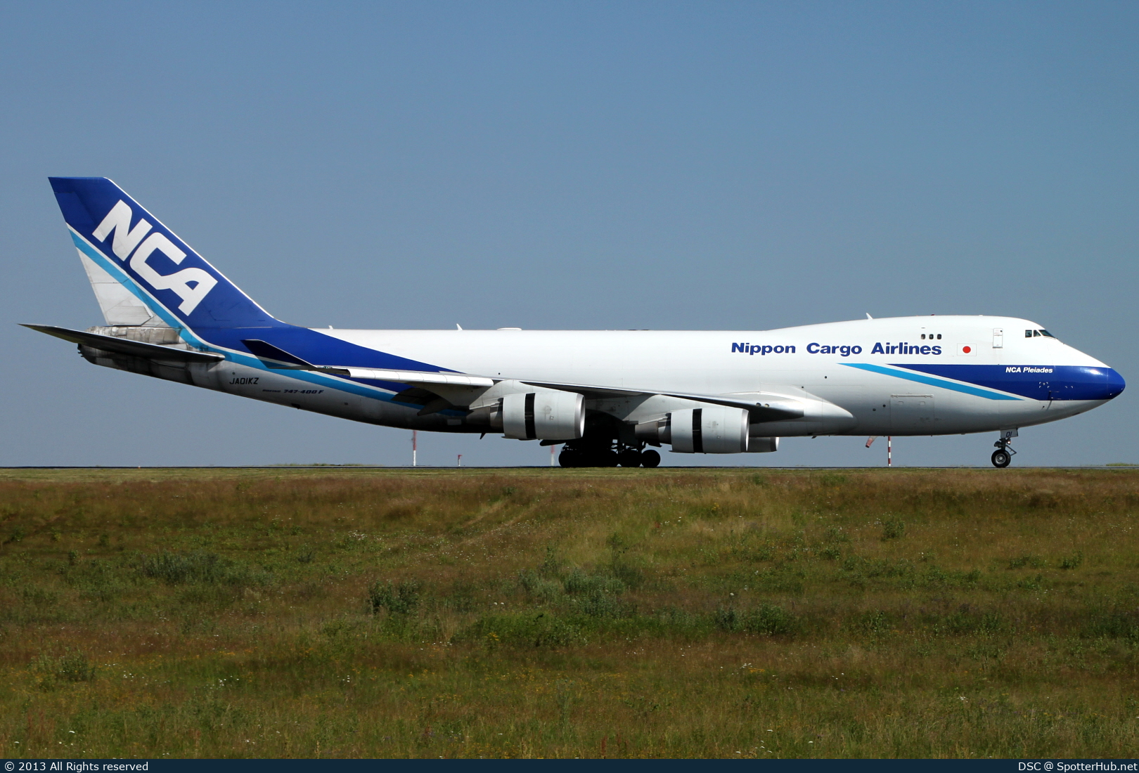 Photo of JA01KZ - Boeing 747-481F operated by Nippon Cargo Airlines