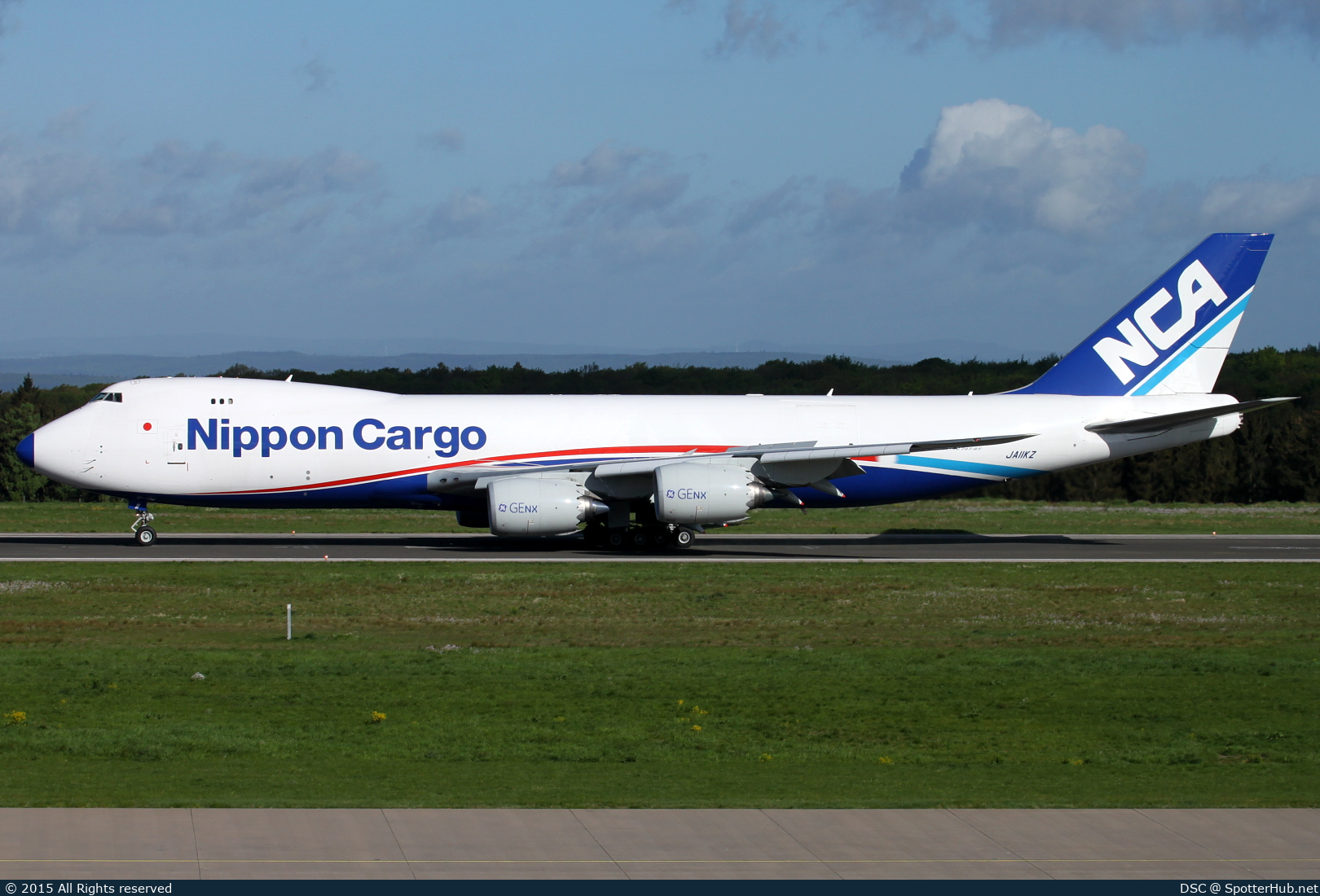 Photo of JA11KZ - Boeing 747-8KZF operated by Nippon Cargo Airlines