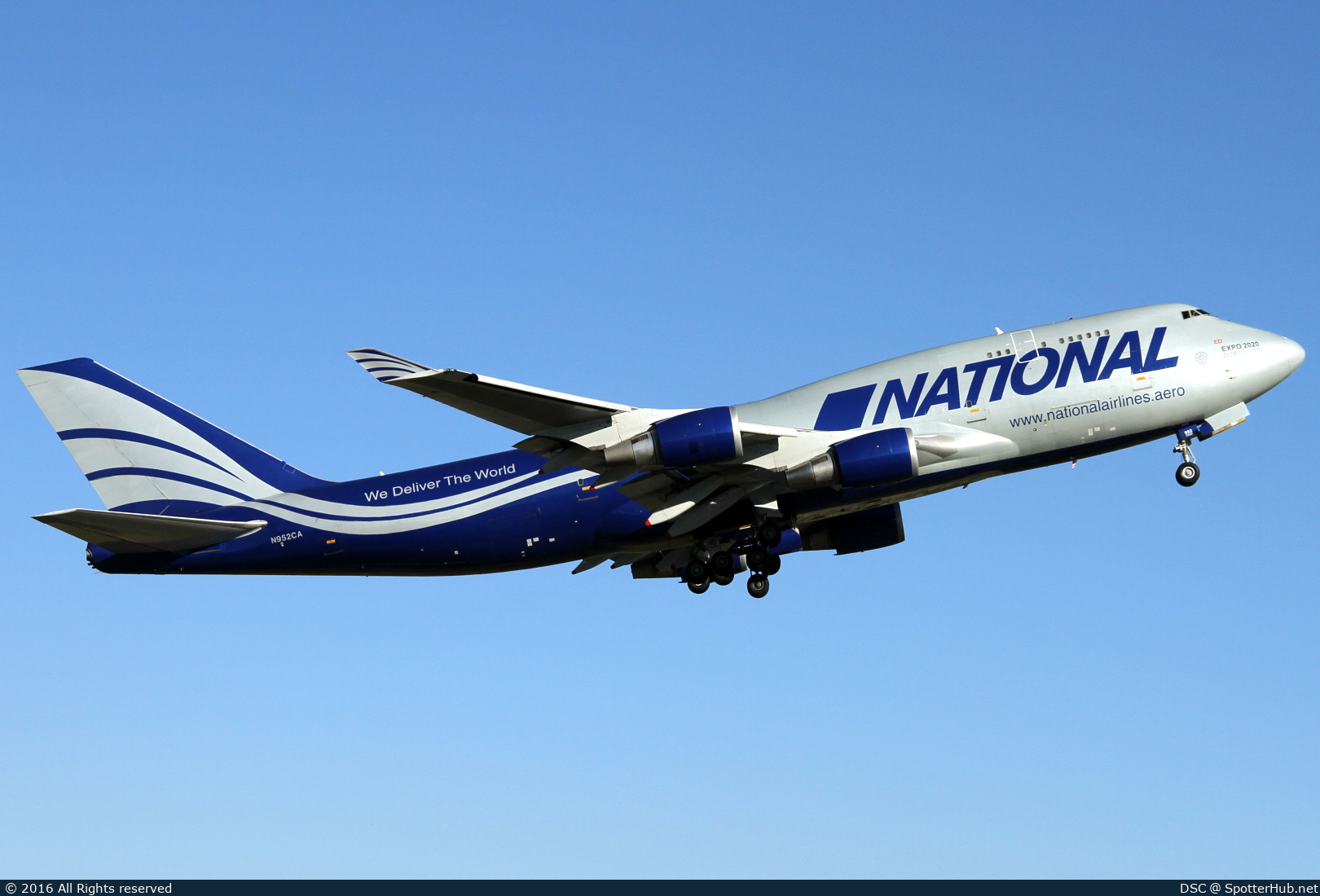 Photo of N952CA - Boeing 747-428(BCF) operated by National Airlines [2006]