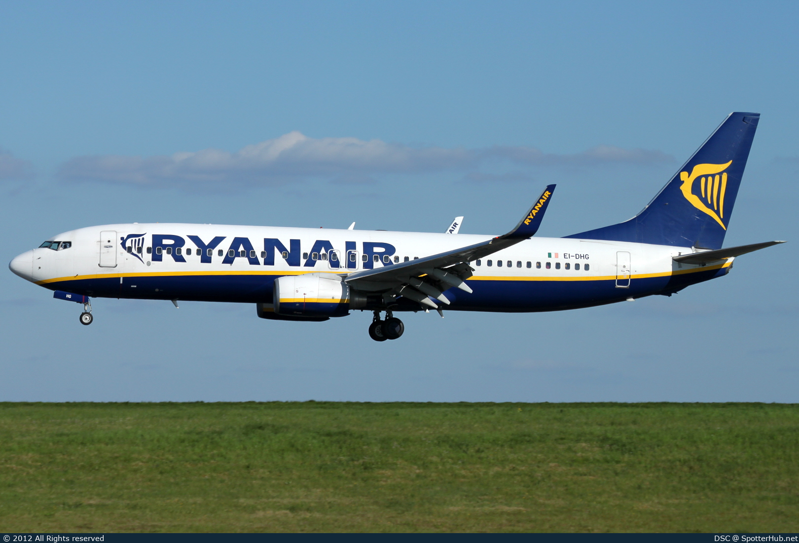 Photo of EI-DHG - Boeing 737-8AS operated by Ryanair