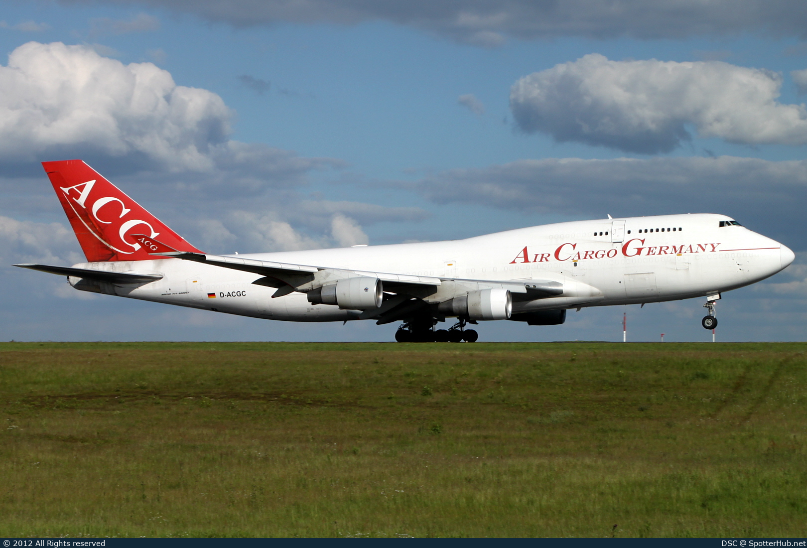 Photo of D-ACGC - Boeing 747-412(BCF) operated by Air Cargo Germany