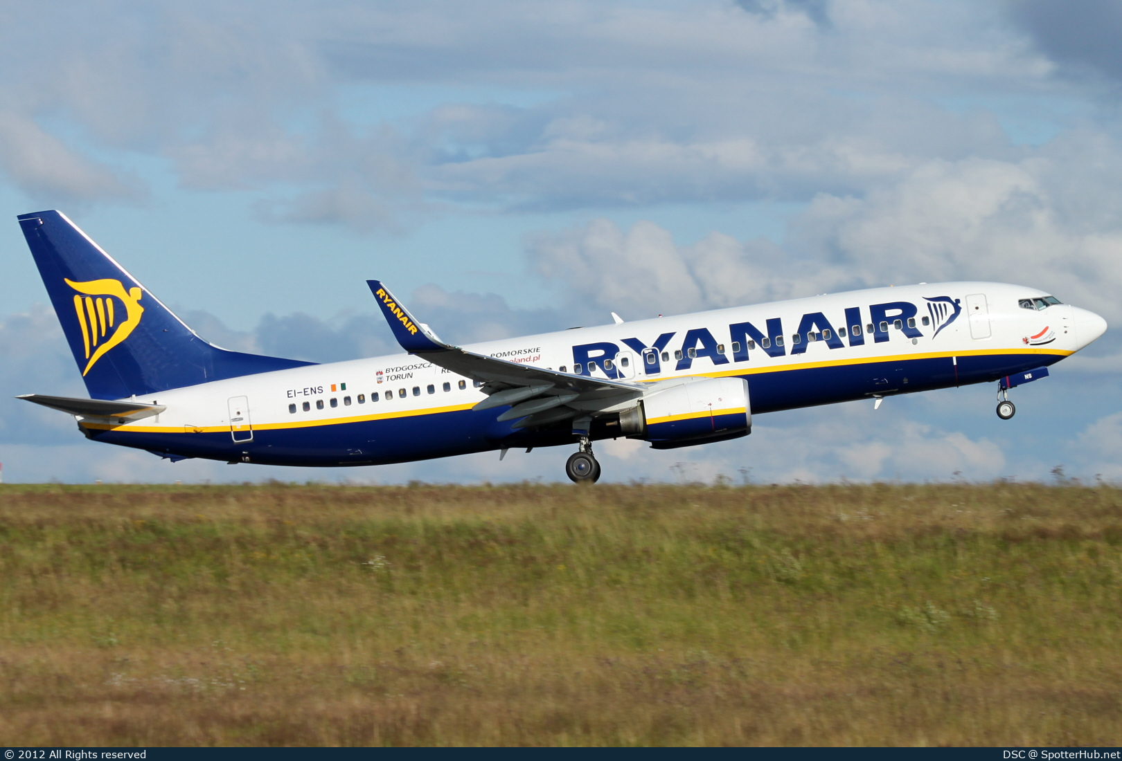Photo of EI-ENS - Boeing 737-8AS operated by Ryanair
