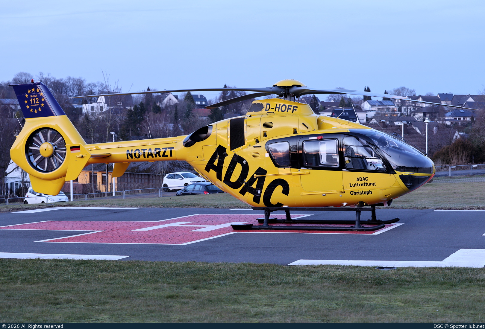 Photo of D-HOFF - Eurocopter EC135 P2 operated by ADAC Luftrettung