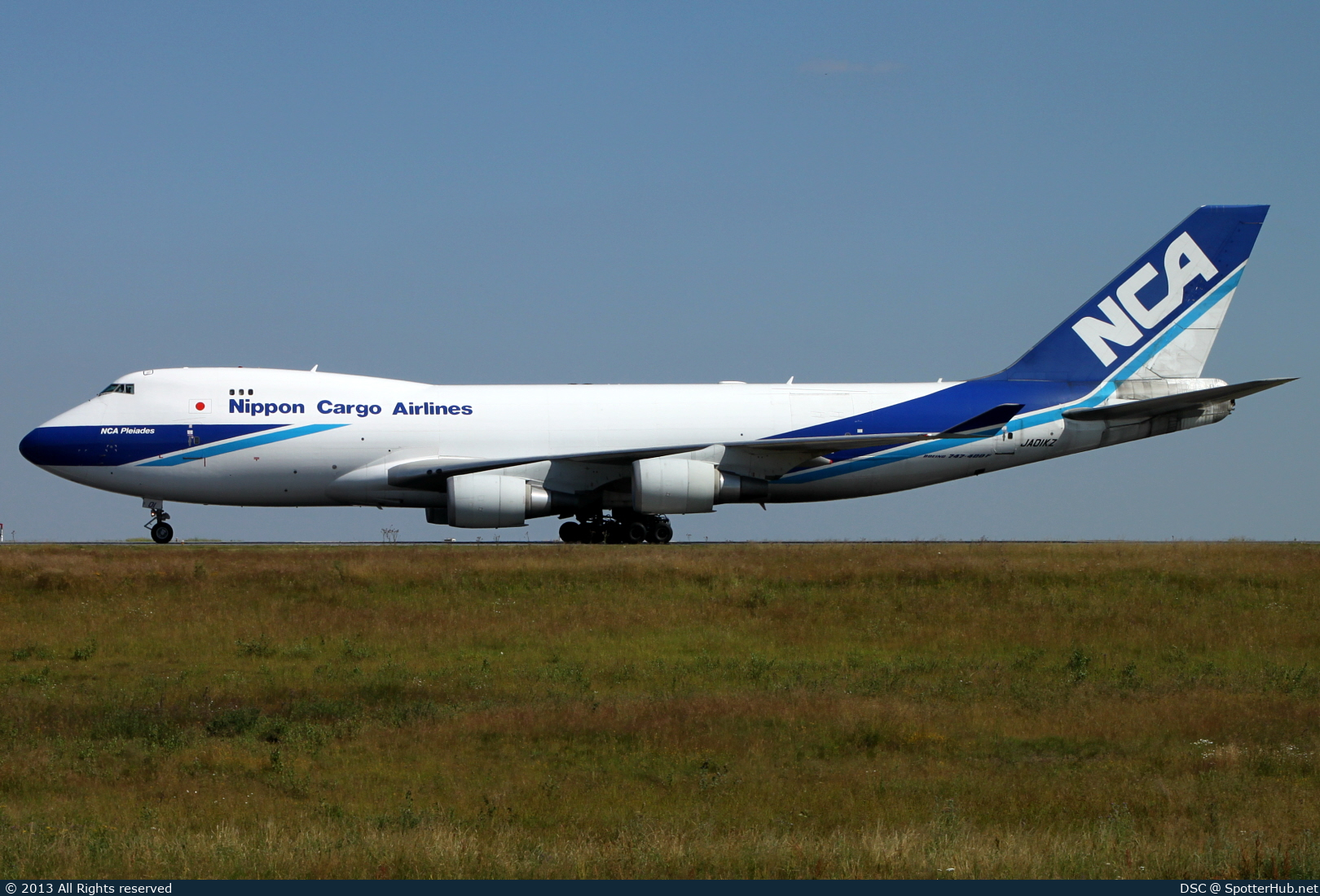 Photo of JA01KZ - Boeing 747-481F operated by Nippon Cargo Airlines