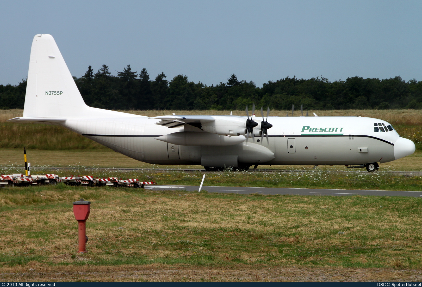 Photo of N3755P - Lockheed L-100-30 Hercules operated by Prescott Support Company