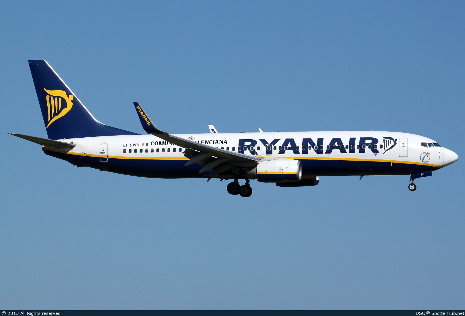 Photo of EI-DWH - Boeing 737-8AS operated by Ryanair