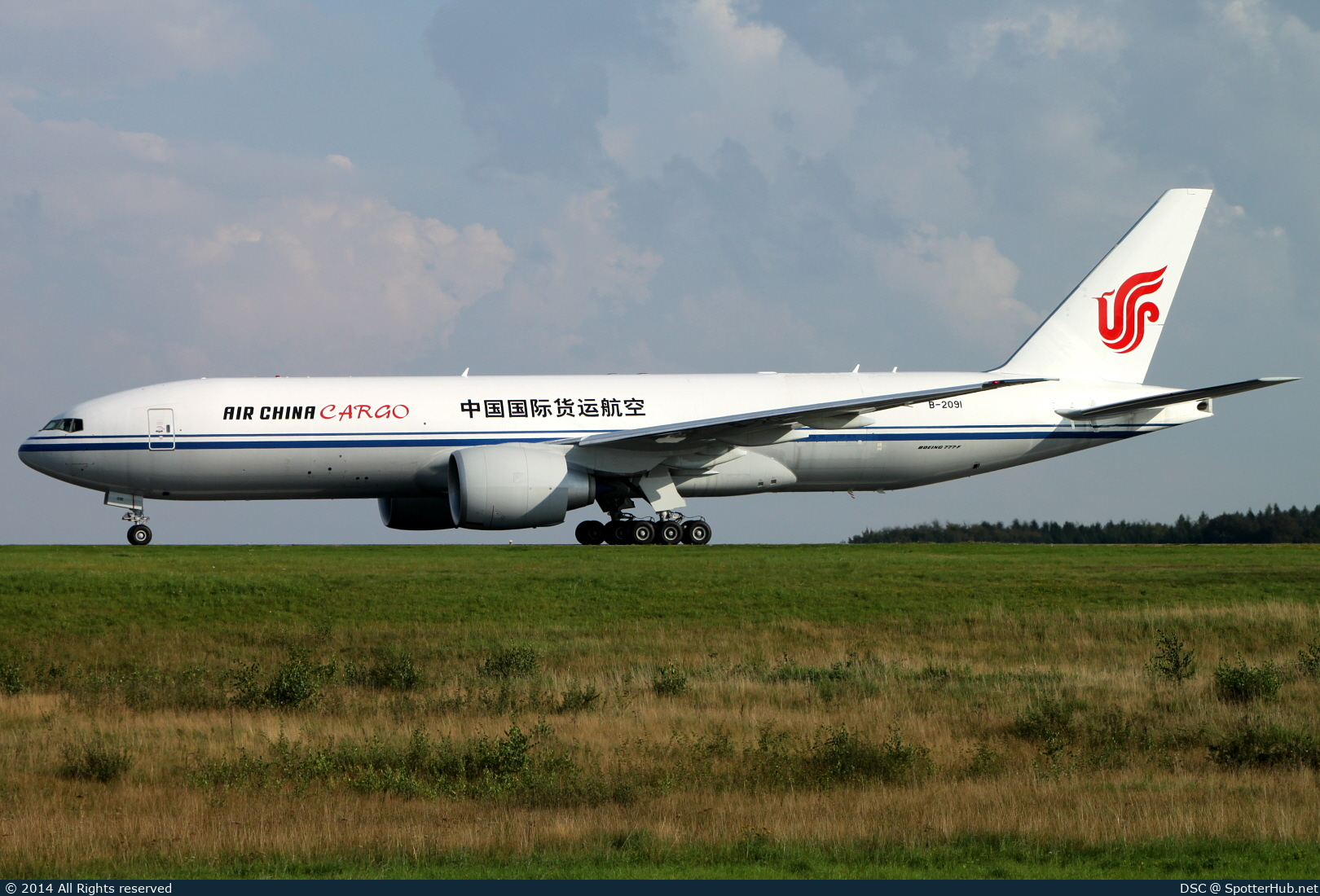 Photo of B-2091 - Boeing 777-FFT operated by Air China Cargo