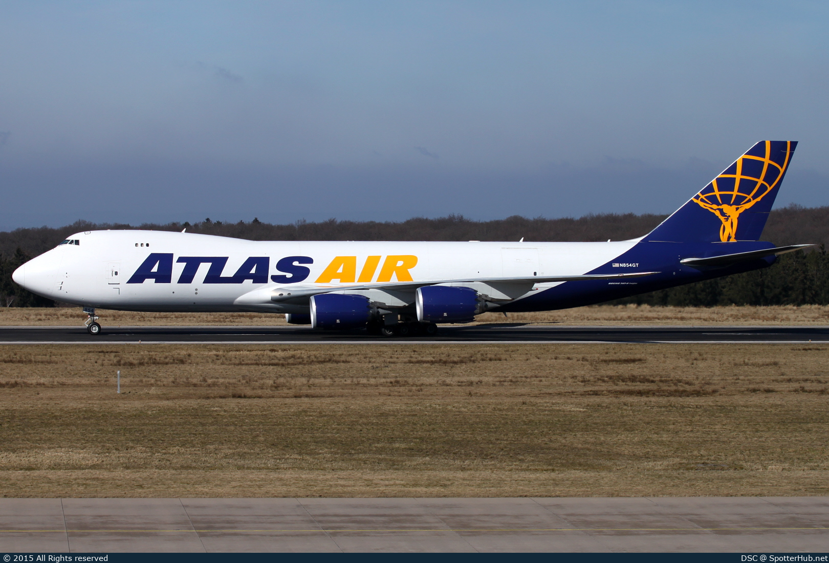 Photo of N854GT - Boeing 747-87UF operated by Atlas Air