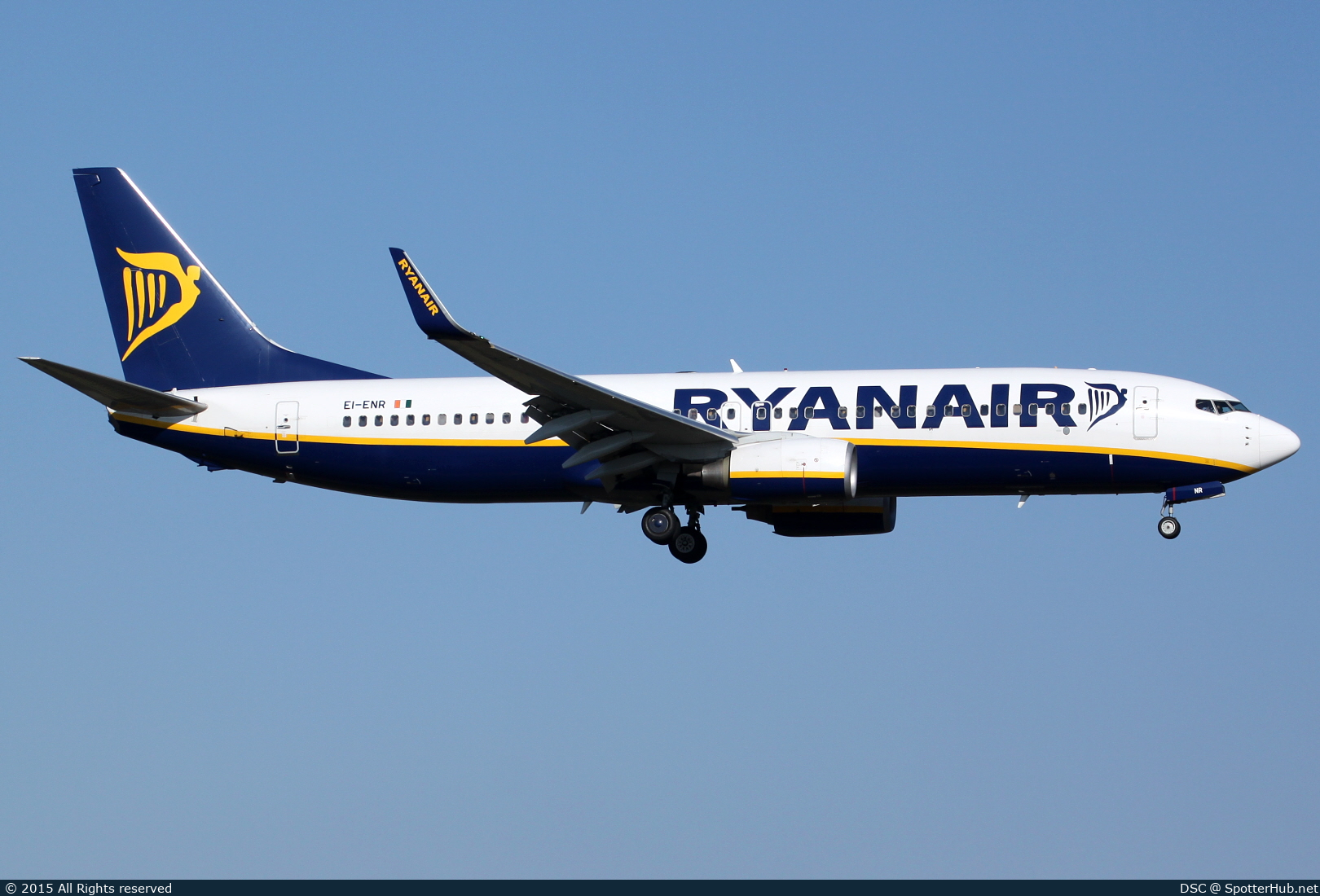Photo of EI-ENR - Boeing 737-8AS operated by Ryanair