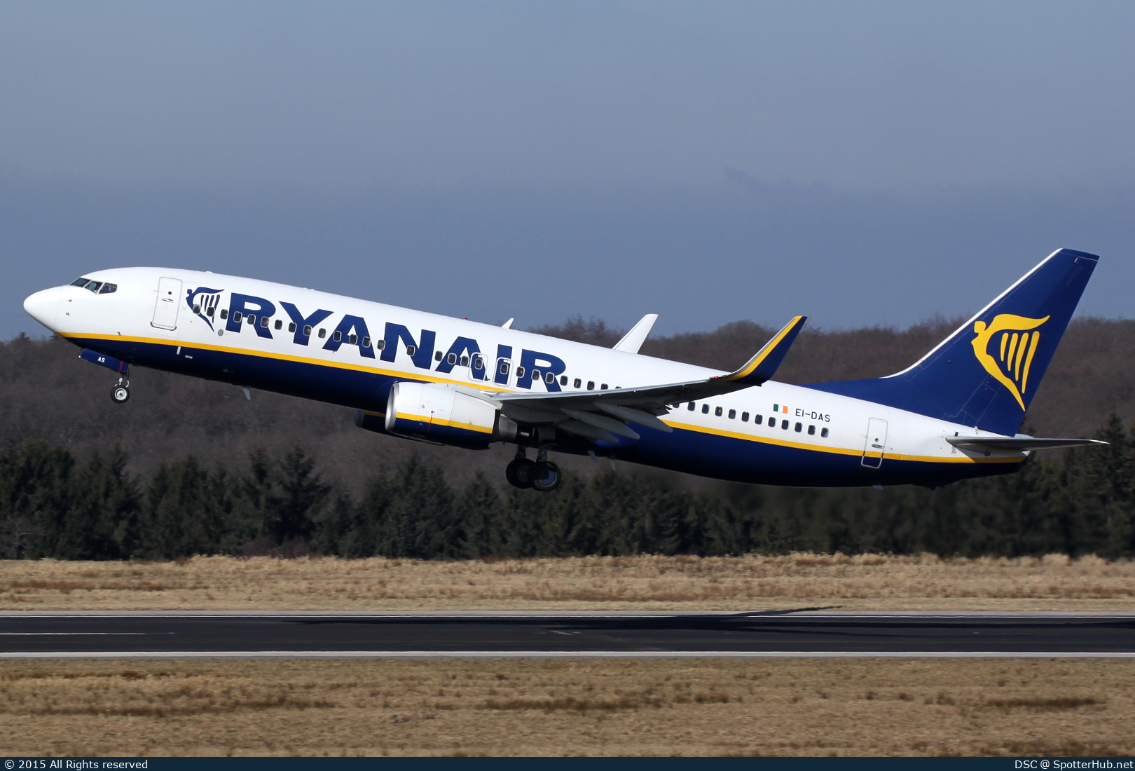 Photo of EI-DAS - Boeing 737-8AS operated by Ryanair