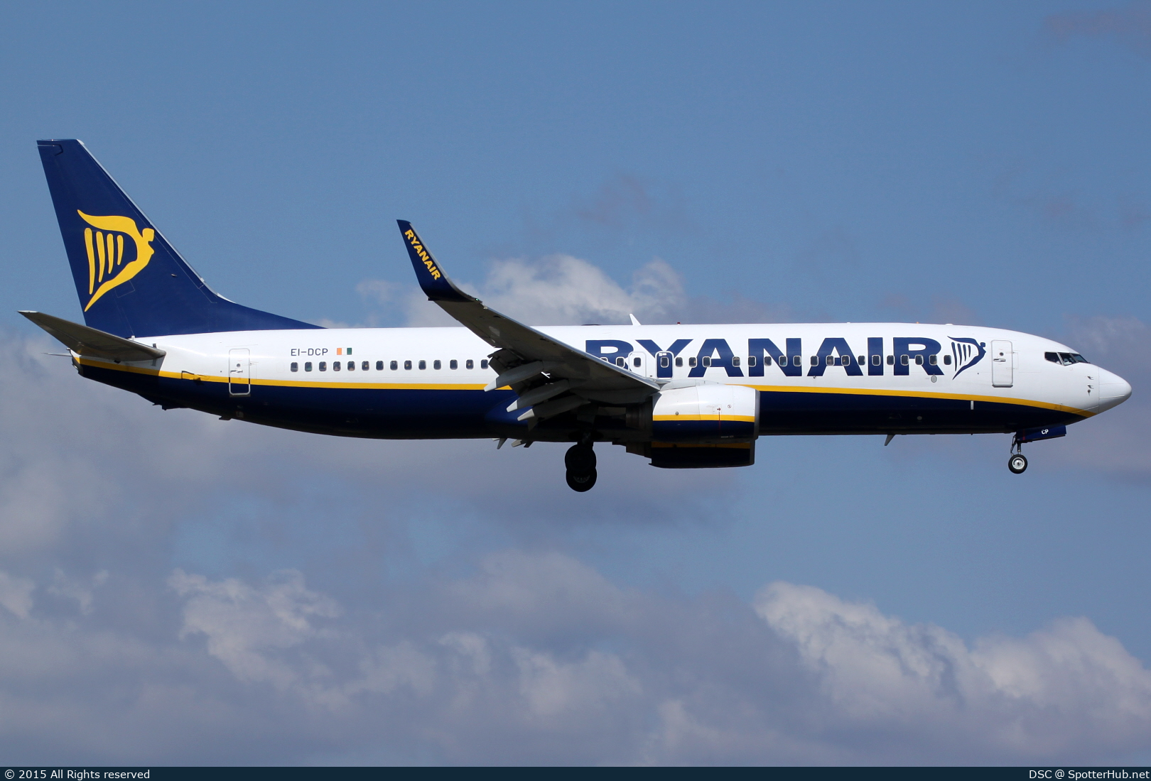 Photo of EI-DCP - Boeing 737-8AS operated by Ryanair
