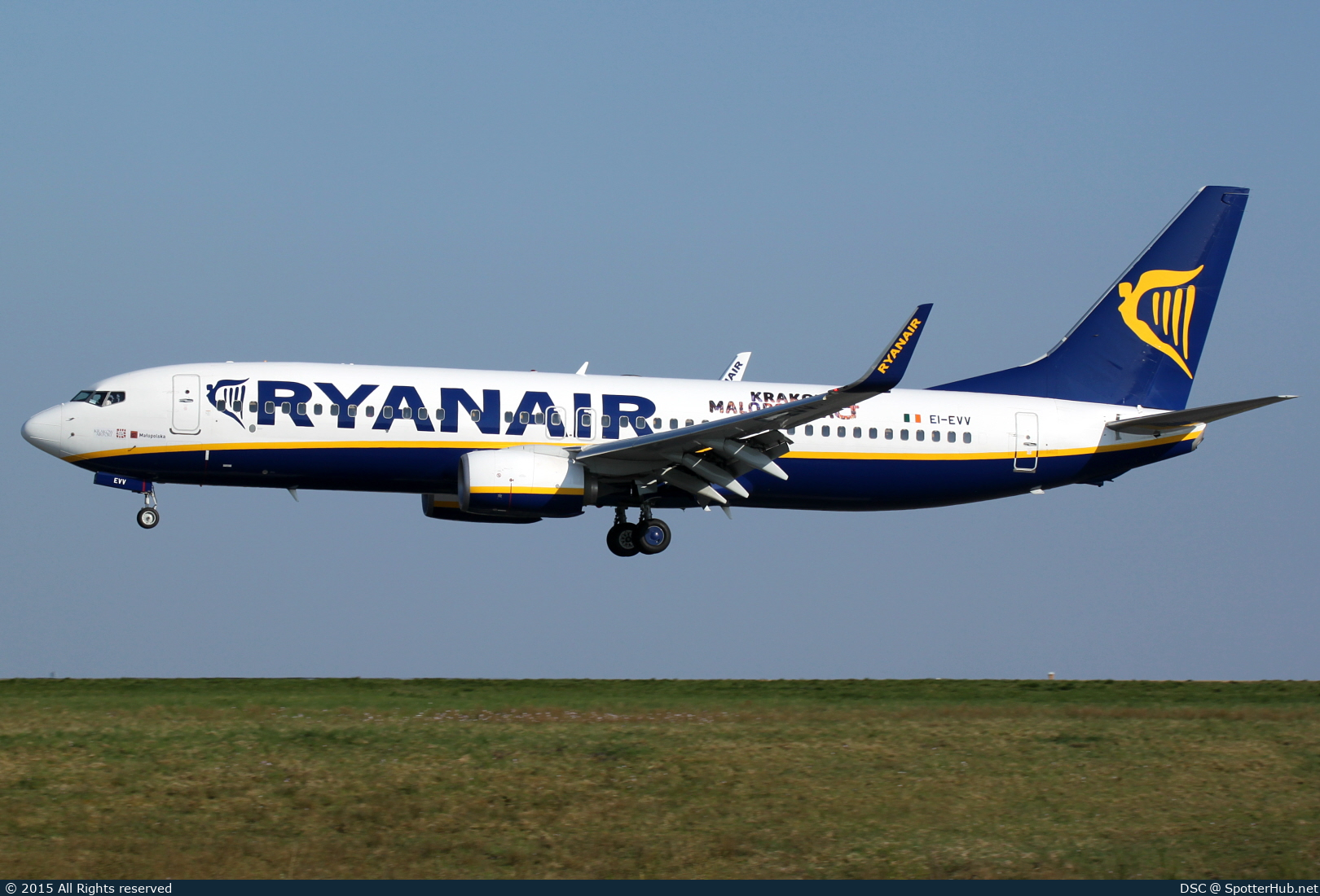 Photo of EI-EVV - Boeing 737-8AS operated by Ryanair