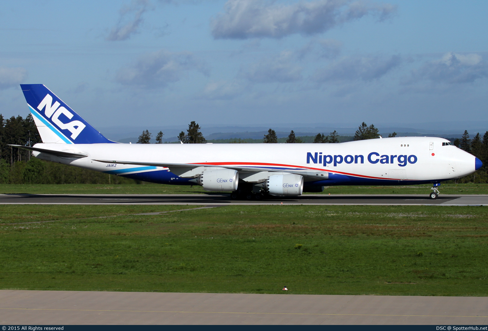 Photo of JA11KZ - Boeing 747-8KZF operated by Nippon Cargo Airlines