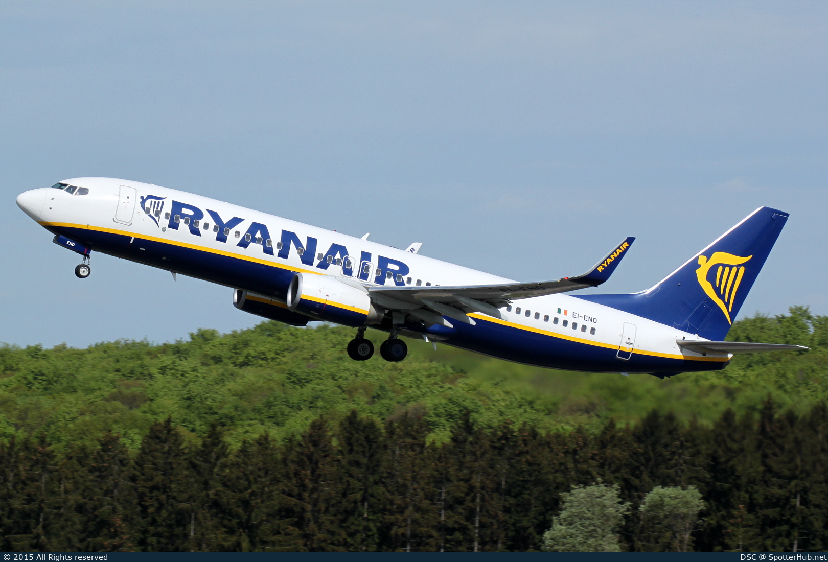 Photo of EI-ENO - Boeing 737-8AS operated by Ryanair