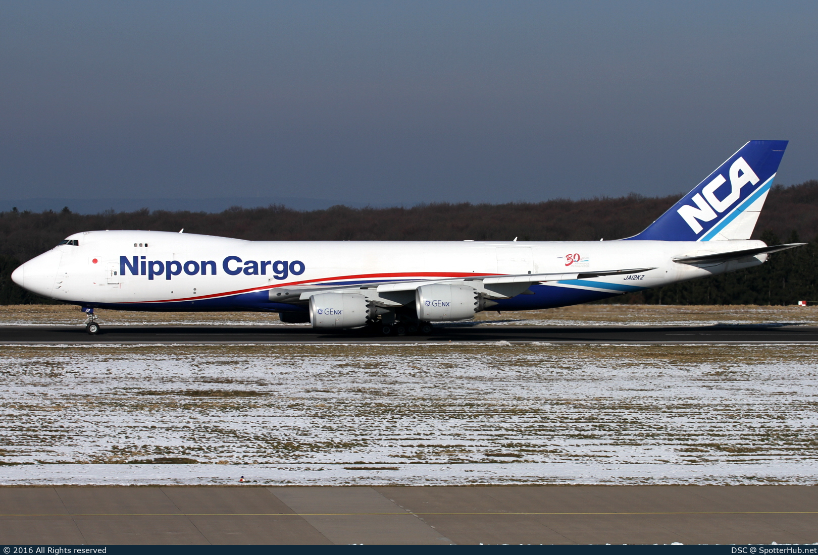 Photo of JA12KZ - Boeing 747-8KZF operated by Nippon Cargo Airlines