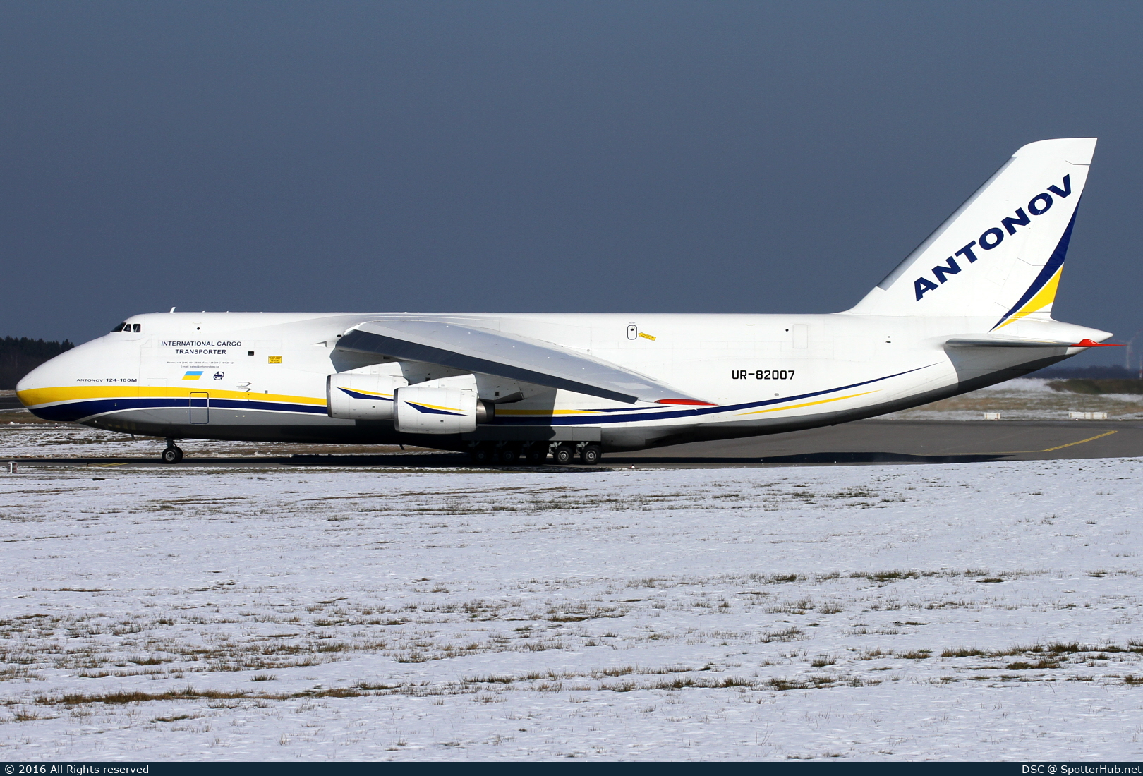 Photo of UR-82007 - Antonov An-124-100M Ruslan operated by Antonov Airlines