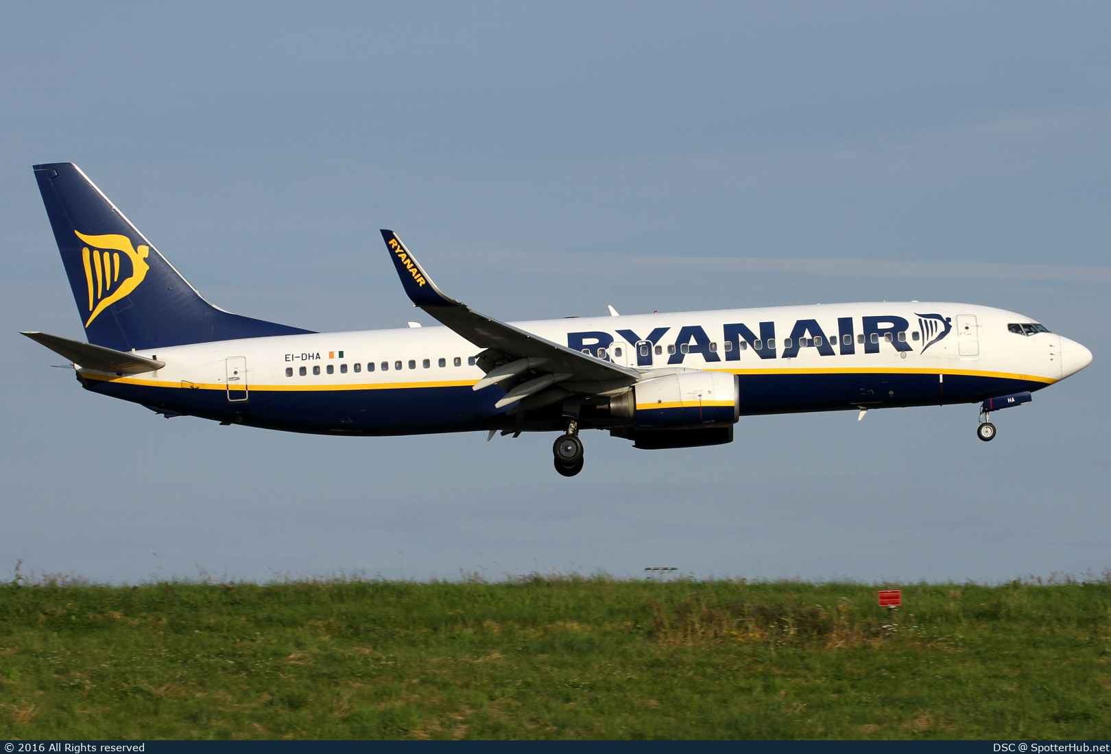 Photo of EI-DHA - Boeing 737-8AS operated by Ryanair