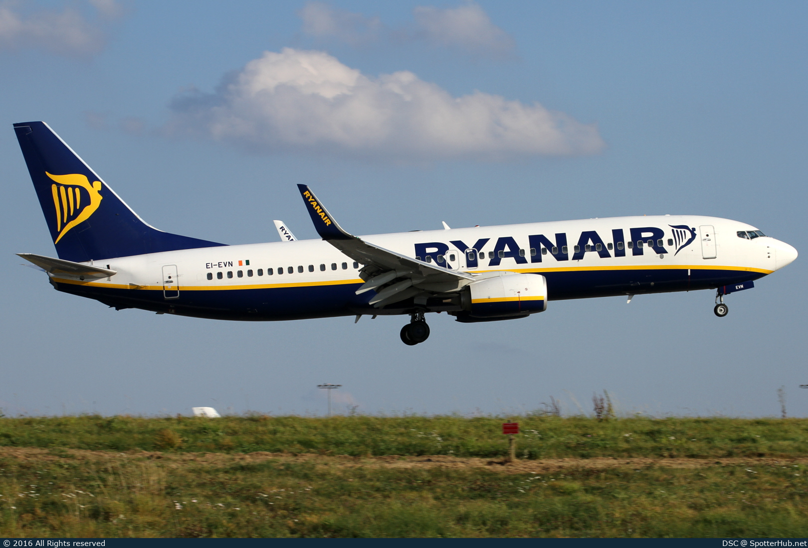 Photo of EI-EVN - Boeing 737-8AS operated by Ryanair