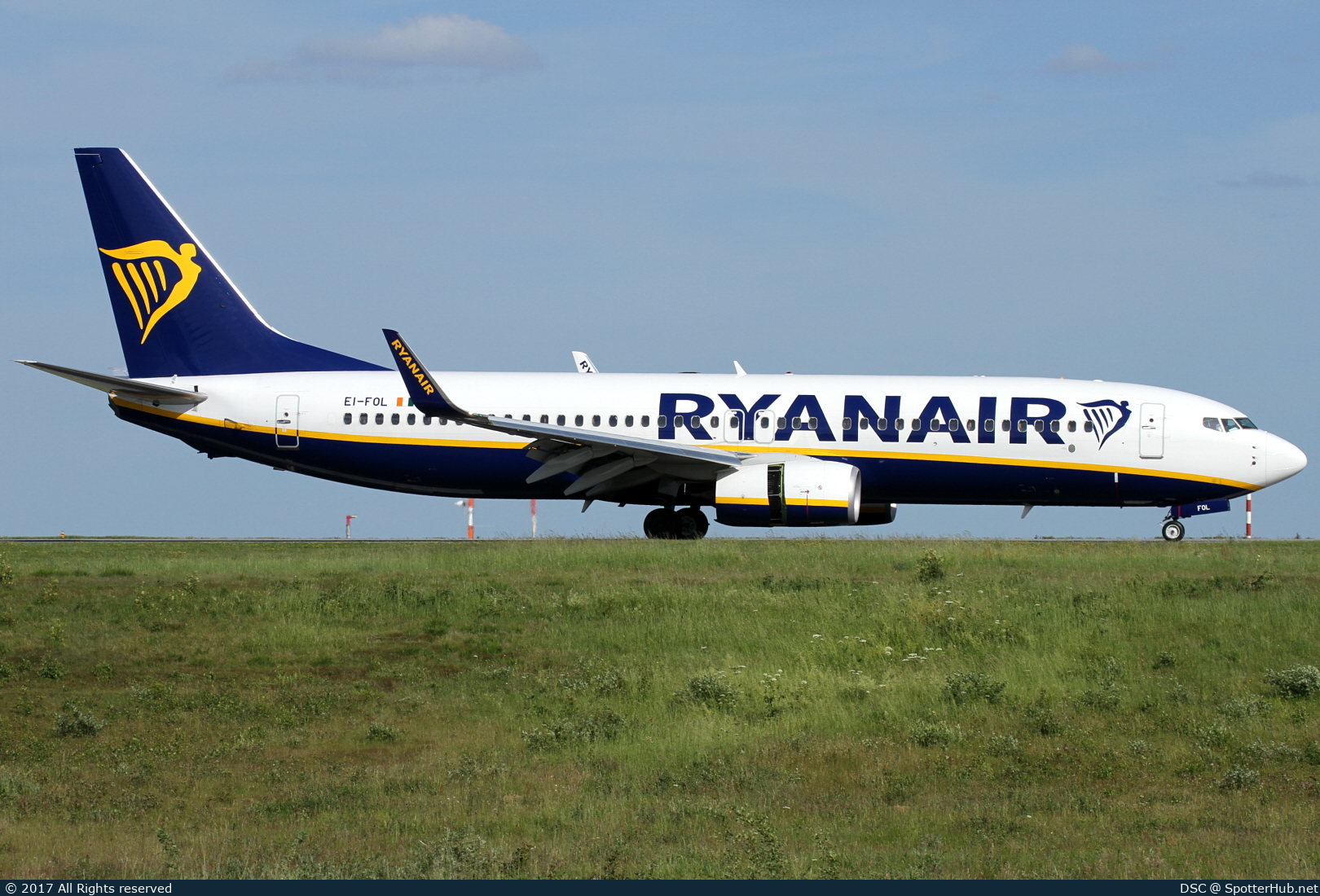 Photo of EI-FOL - Boeing 737-8AS operated by Ryanair