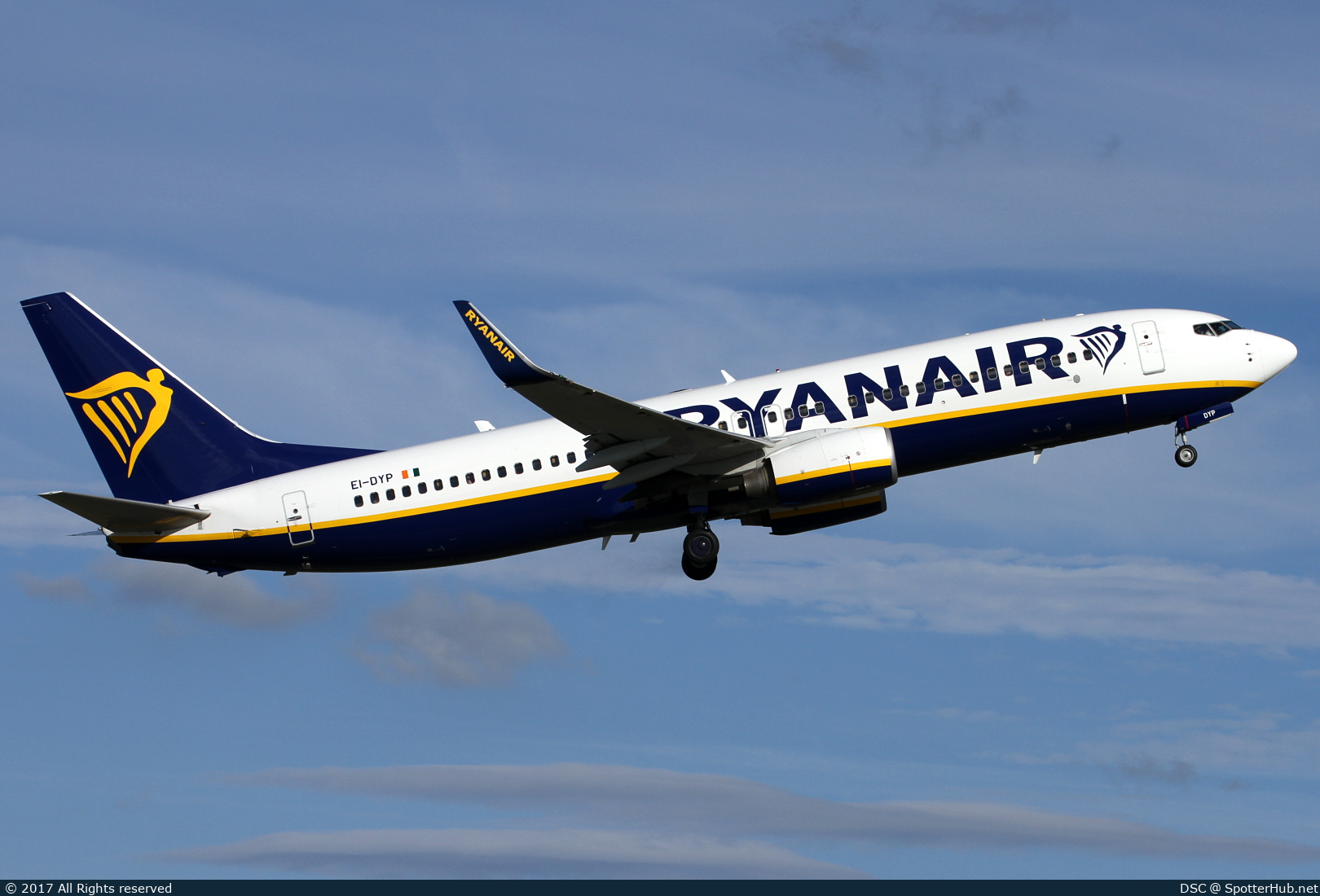 Photo of EI-DYP - Boeing 737-8AS operated by Ryanair