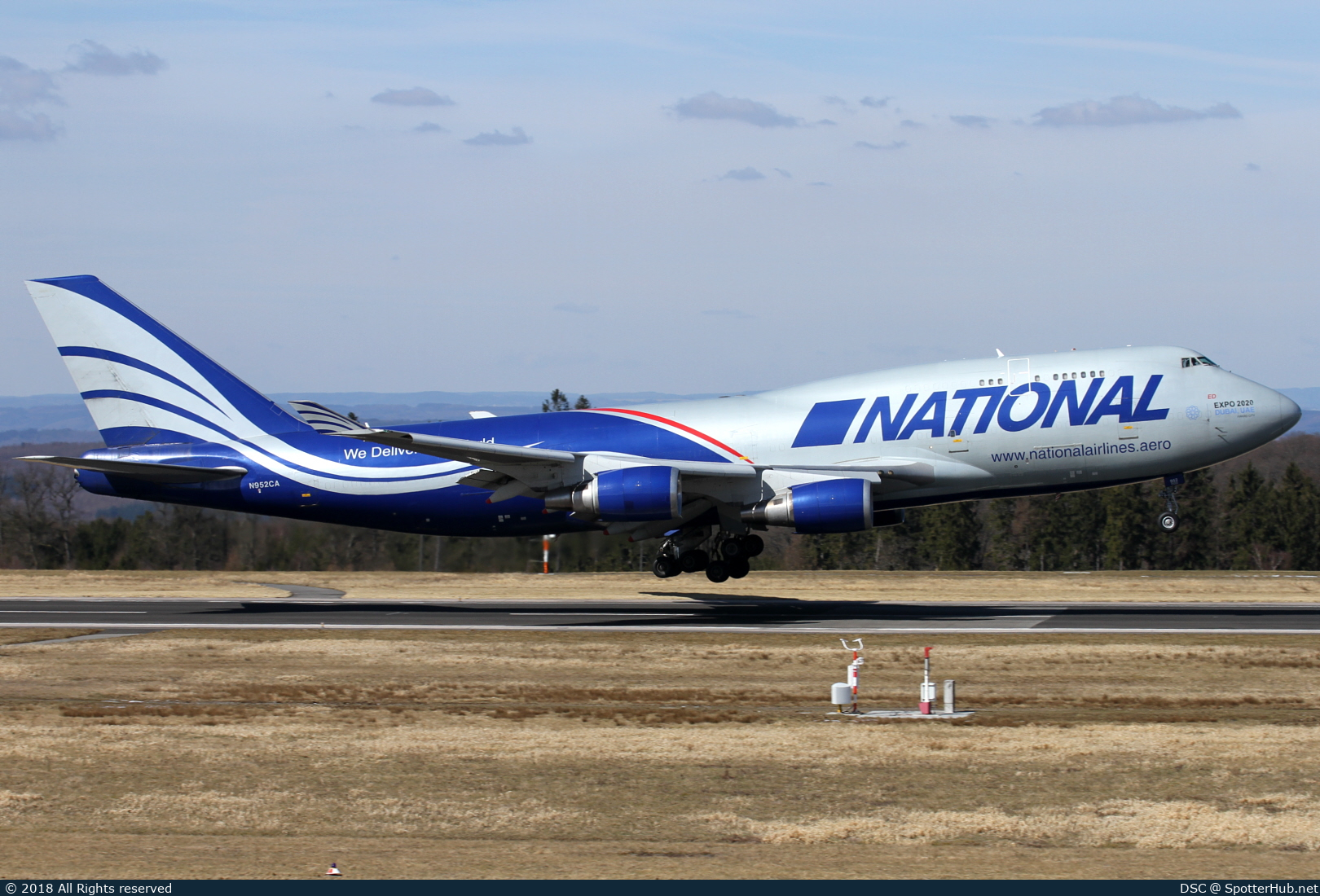 Photo of N952CA - Boeing 747-428(BCF) operated by National Airlines [2006]