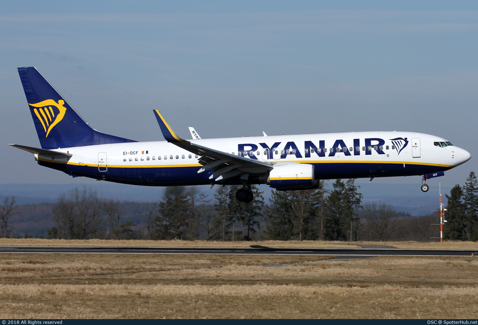 Photo of EI-DCF - Boeing 737-8AS operated by Ryanair