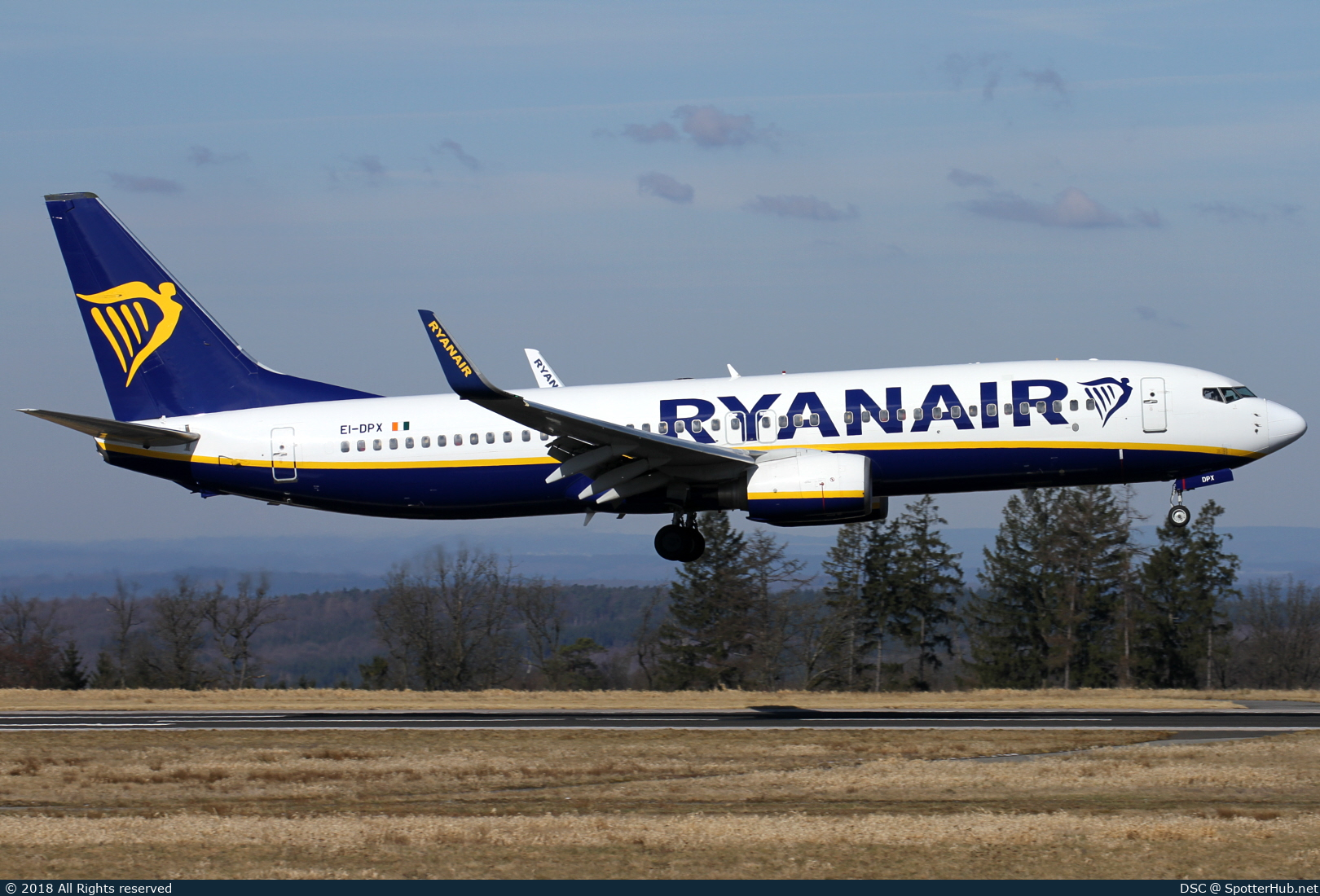 Photo of EI-DPX - Boeing 737-8AS operated by Ryanair