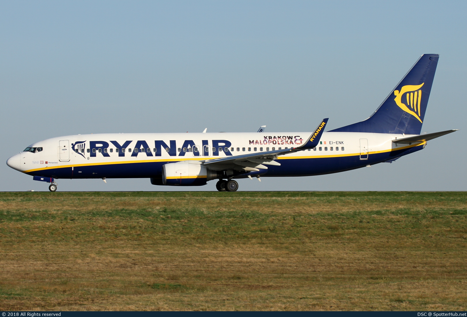 Photo of EI-ENK - Boeing 737-8AS operated by Ryanair