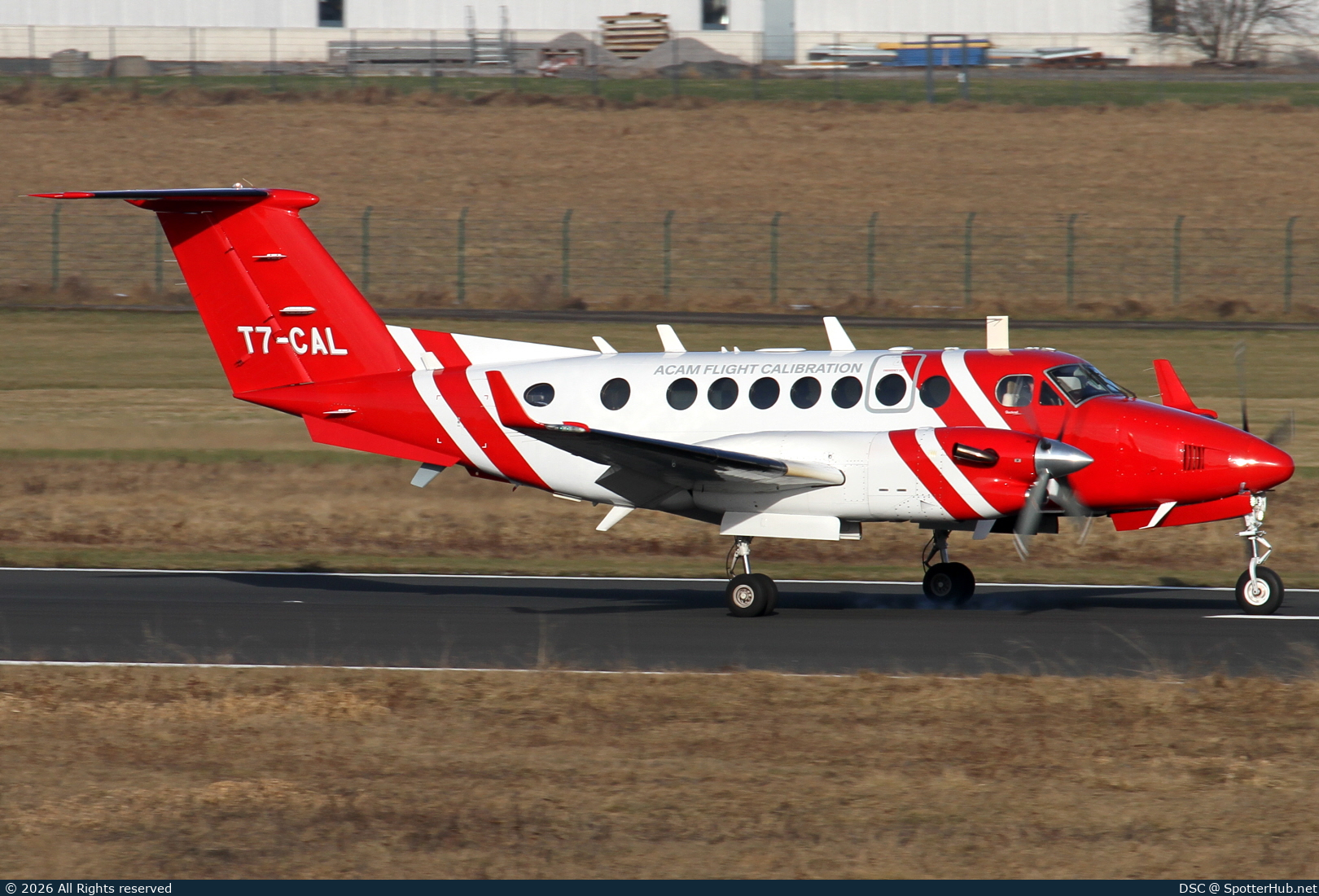 Photo of T7-CAL - Beechcraft B300 Super King Air 350 operated by ACAM Flight Calibration Services