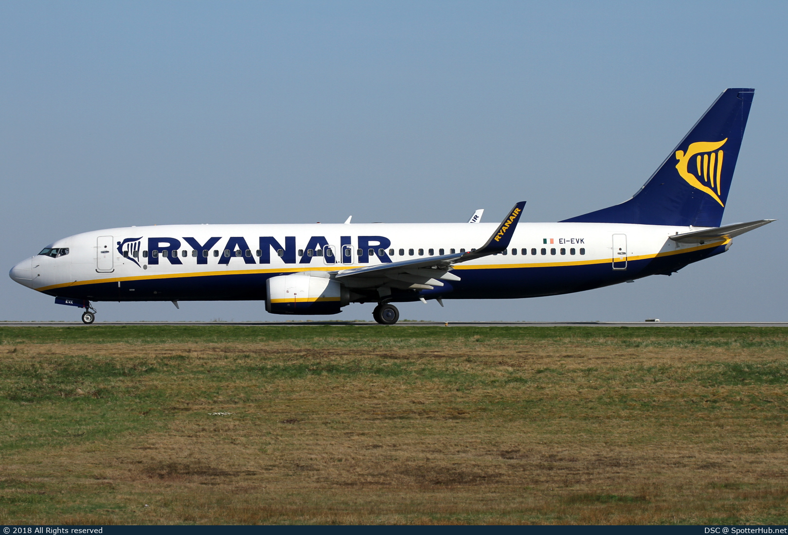 Photo of EI-EVK - Boeing 737-8AS operated by Ryanair