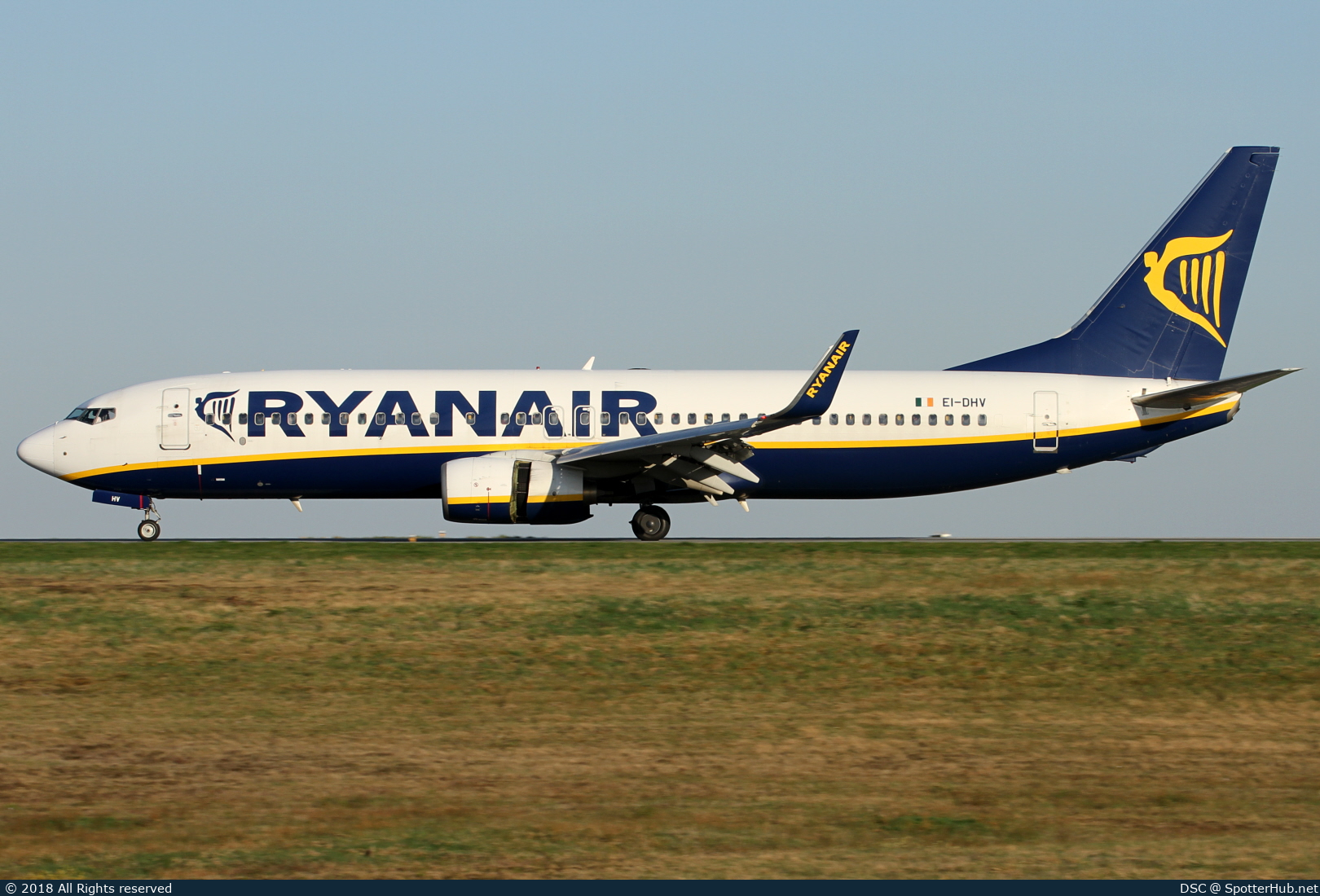 Photo of EI-DHV - Boeing 737-8AS operated by Ryanair