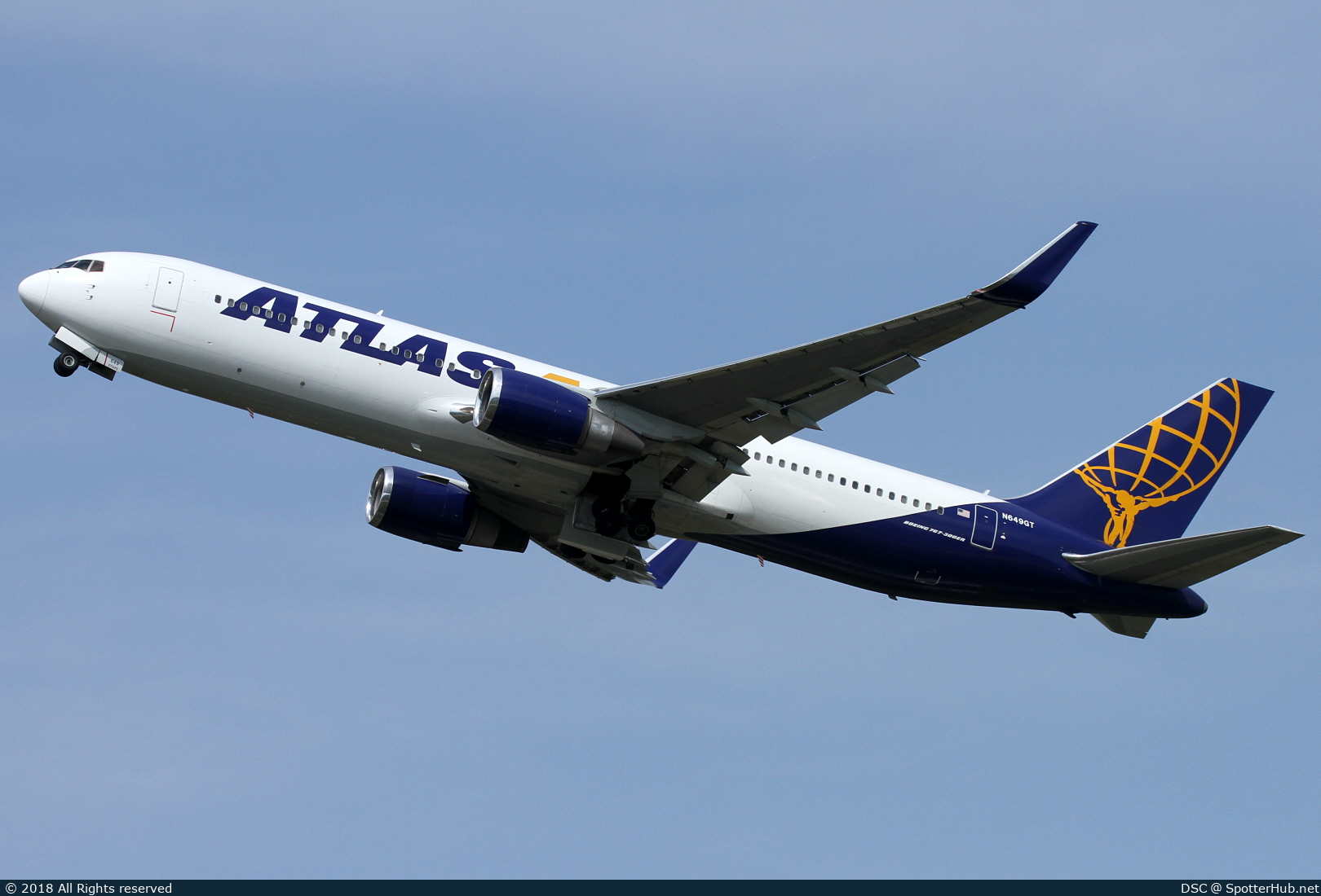 Photo of N649GT - Boeing 767-375(ER) operated by Atlas Air