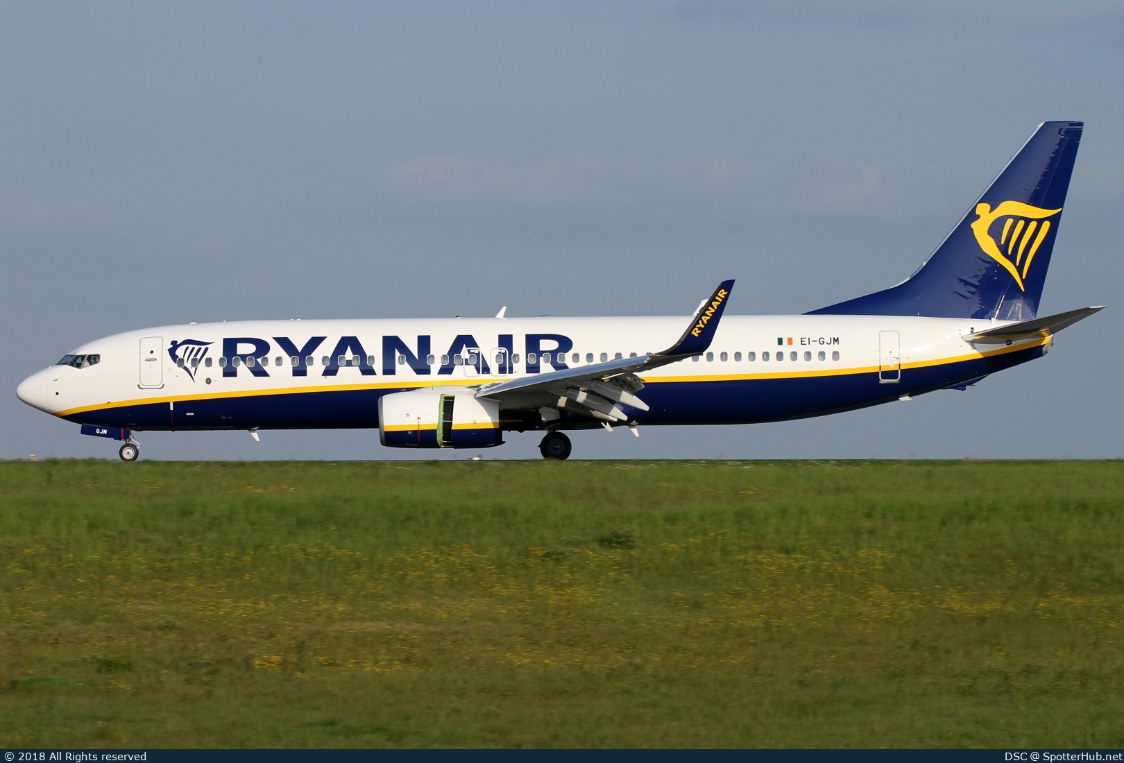 Photo of EI-GJM - Boeing 737-8AS operated by Ryanair