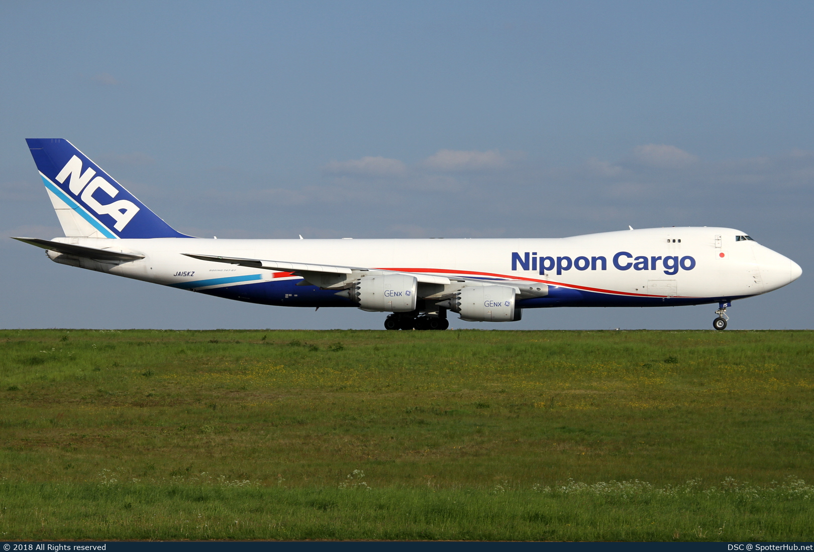 Photo of JA15KZ - Boeing 747-8KZF operated by Nippon Cargo Airlines