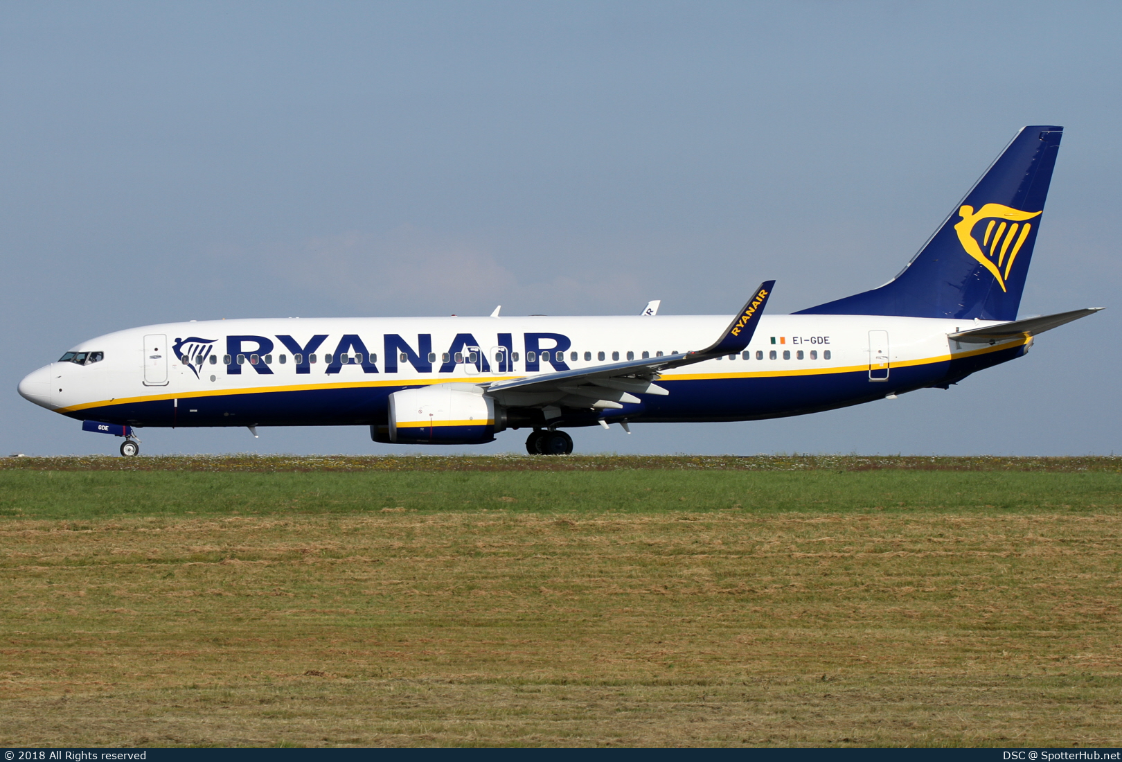 Photo of EI-GDE - Boeing 737-8AS operated by Ryanair