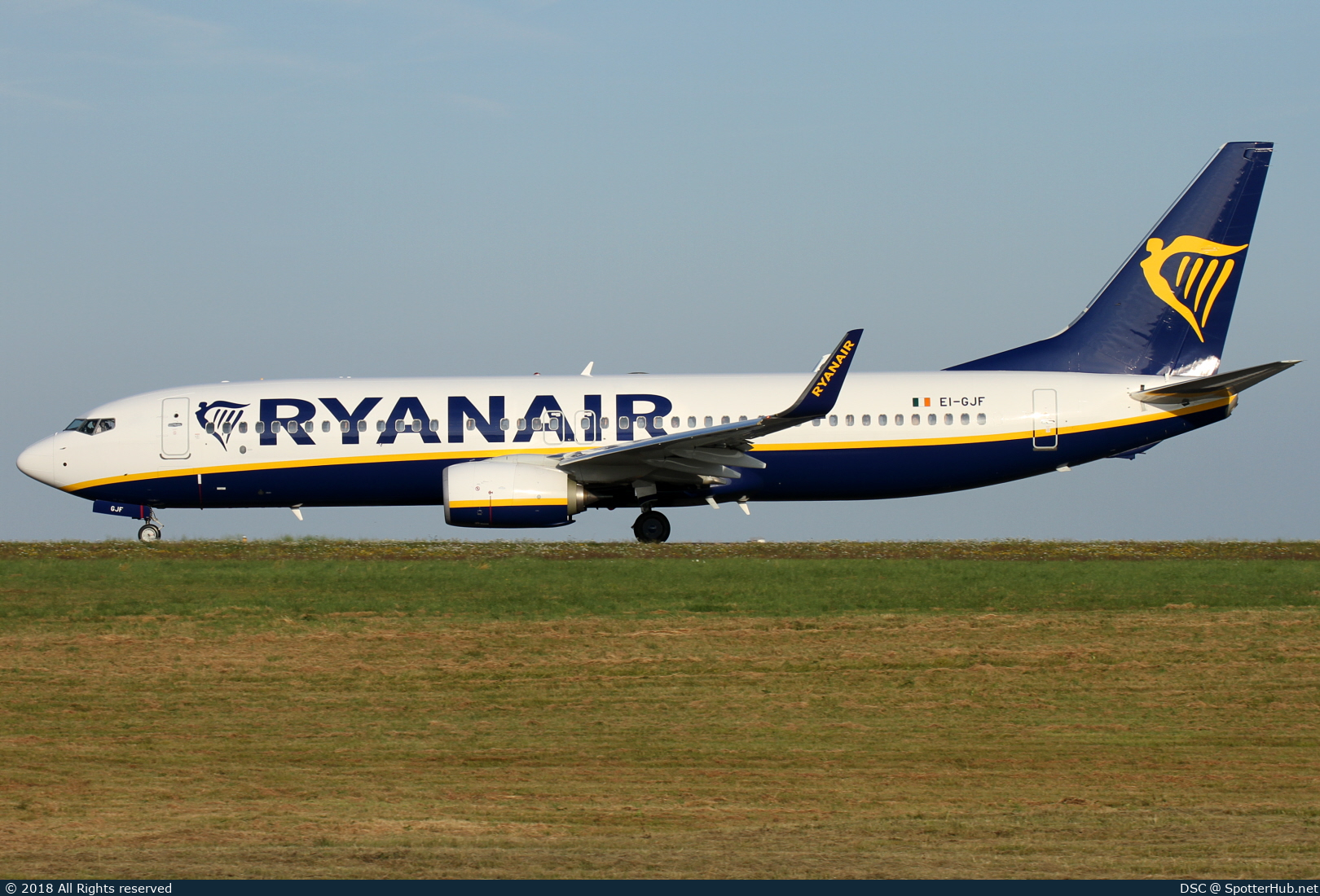 Photo of EI-GJF - Boeing 737-8AS operated by Ryanair
