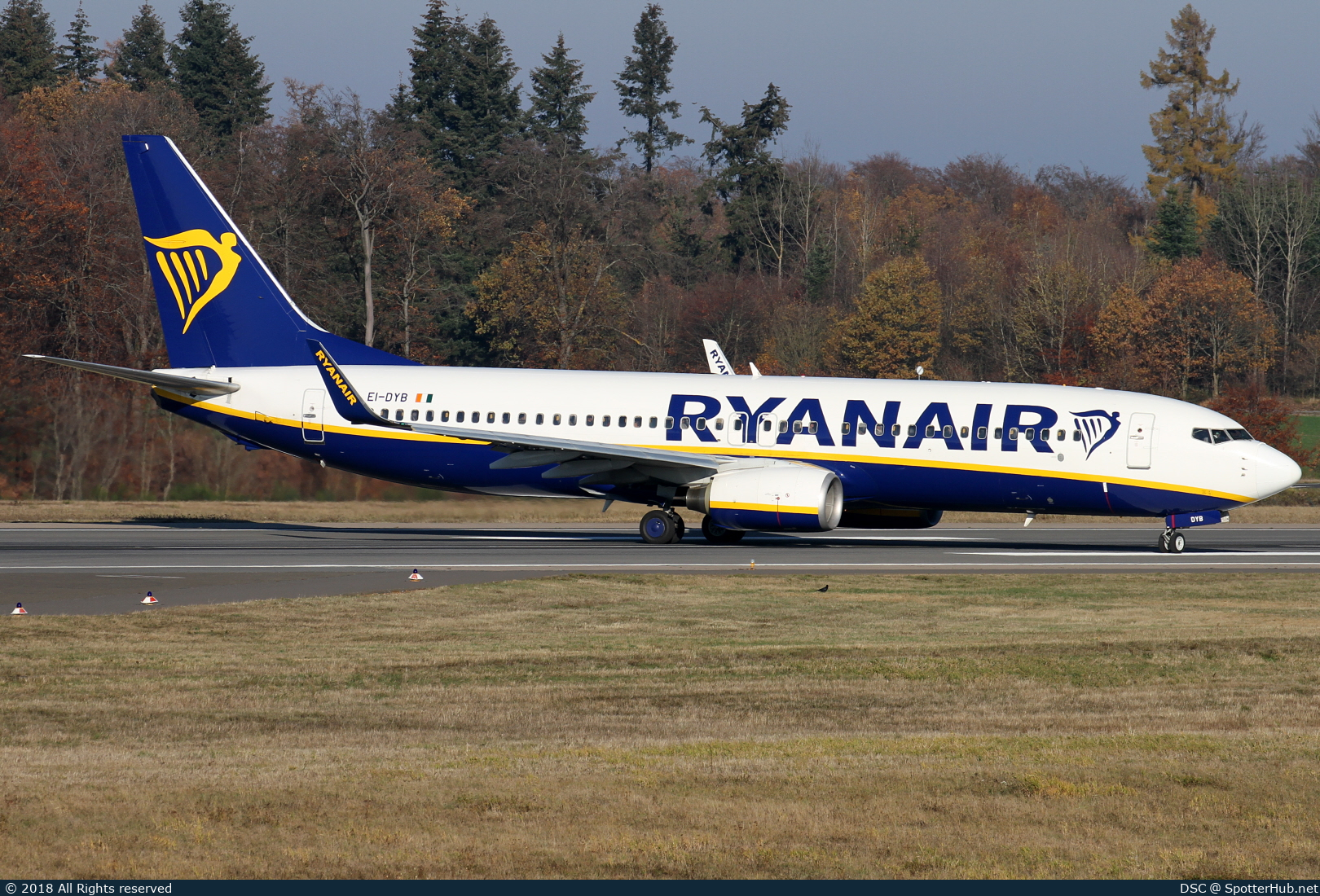 Photo of EI-DYB - Boeing 737-8AS operated by Ryanair