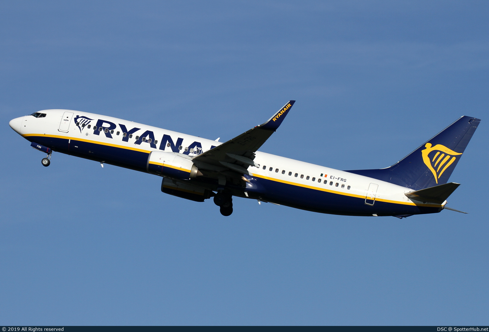 Photo of EI-FRG - Boeing 737-8AS operated by Ryanair