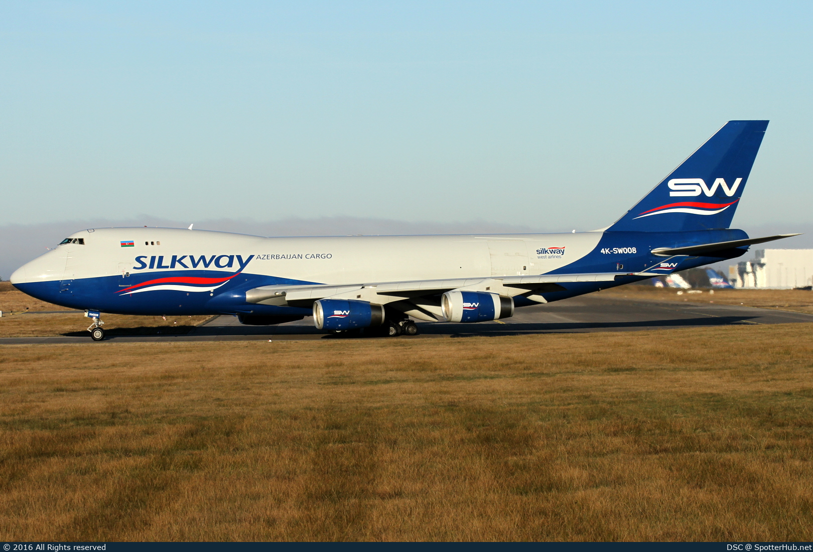 Photo of 4K-SW008 - Boeing 747-4R7F operated by Silk Way West Airlines