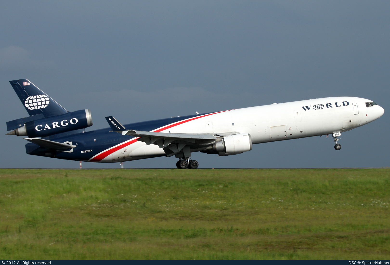 Photo of N382WA - McDonnell Douglas MD-11(F) operated by World Airways Cargo