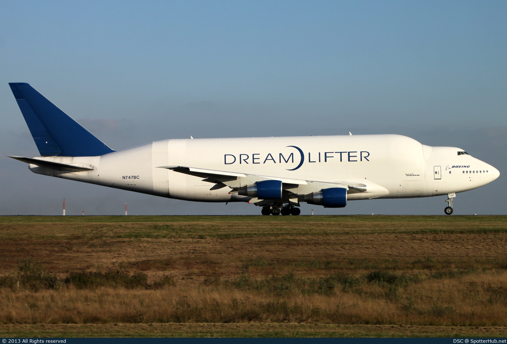 Photo of N747BC - Boeing 747-4J6(LCF) Dreamlifter operated by Boeing Company (opb Atlas Air)