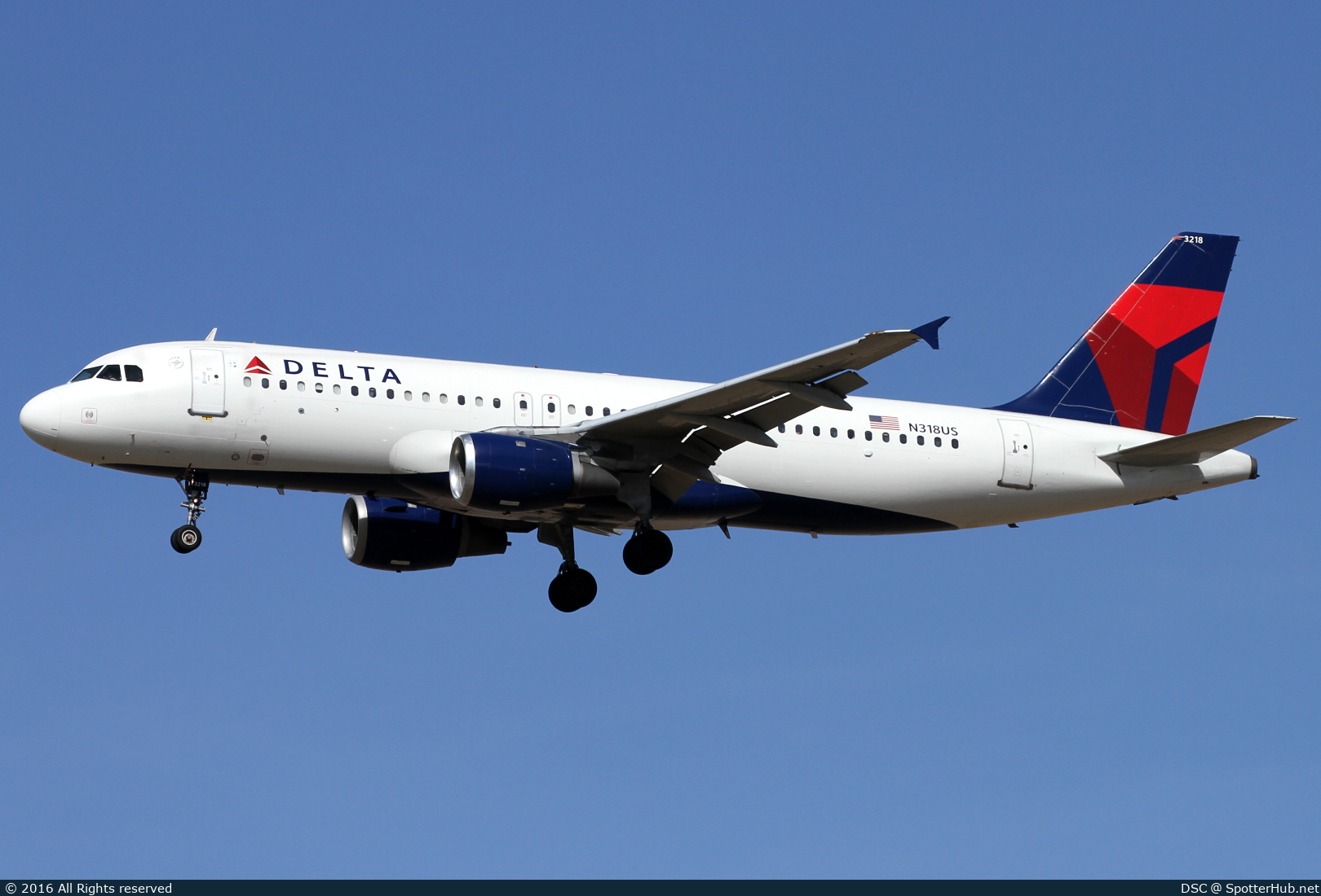 Photo of N318US - Airbus A320-211 operated by Delta Air Lines