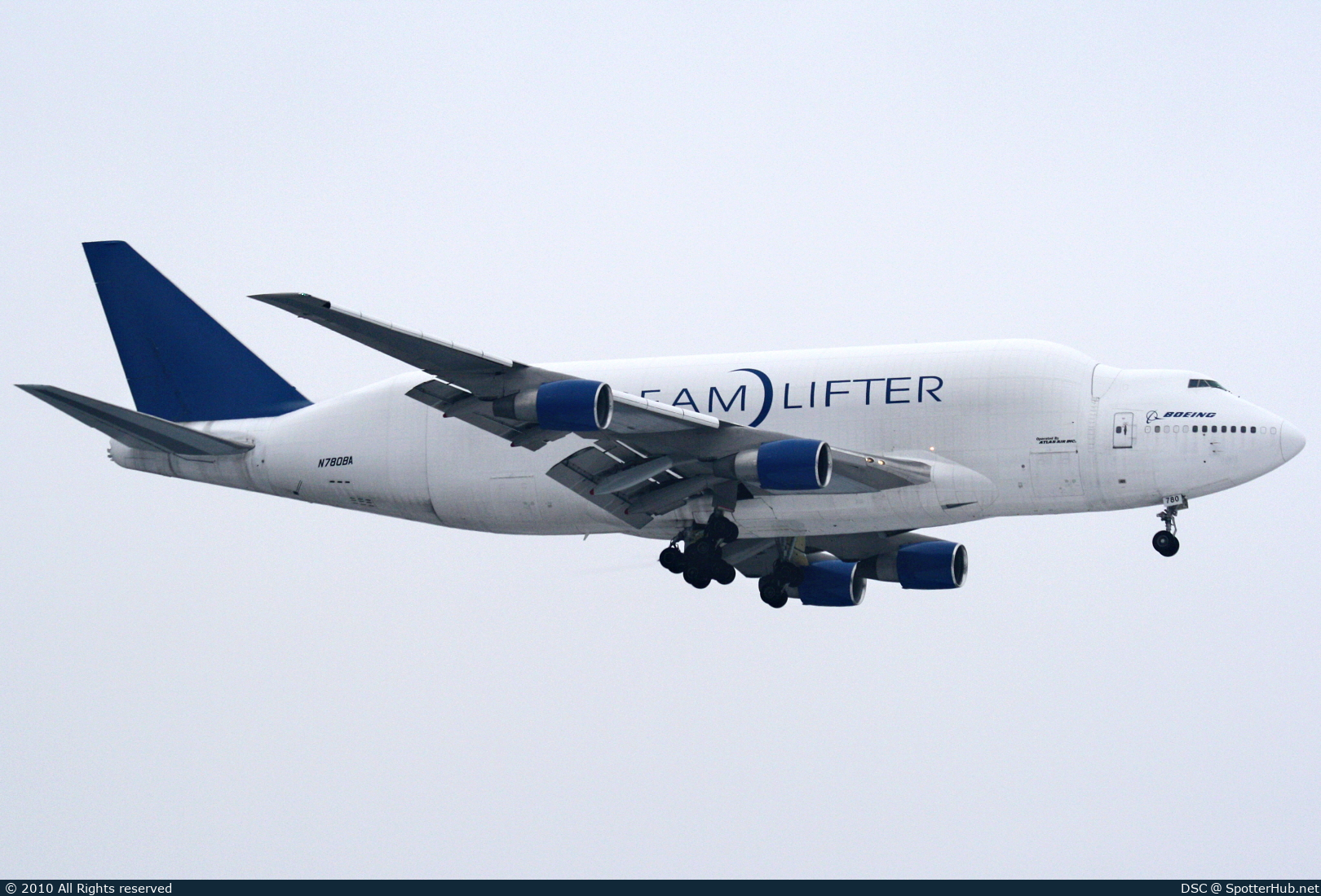Photo of N780BA - Boeing 747-409(LCF) Dreamlifter operated by Boeing Company (opb Atlas Air)