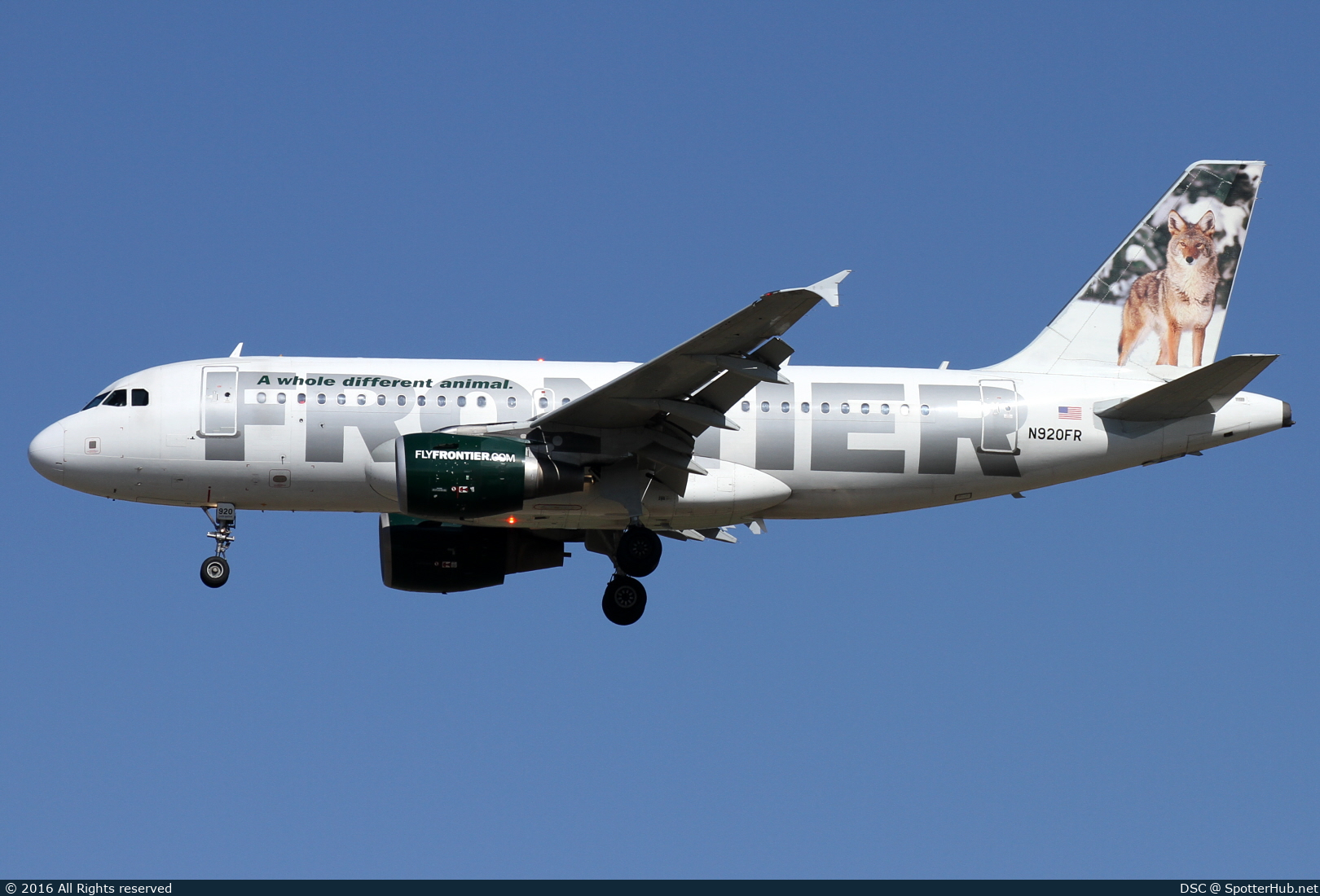 Photo of N920FR - Airbus A319-111 operated by Frontier Airlines