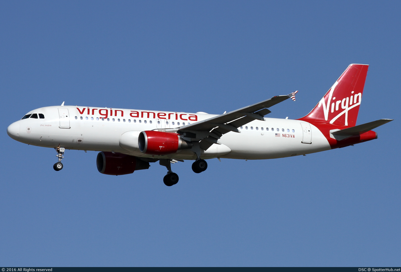 Photo of N631VA - Airbus A320-214 operated by Virgin America